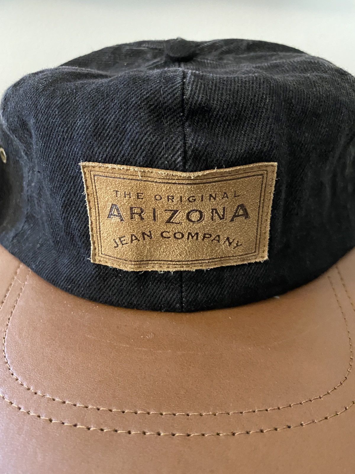 Arizona Jean Co. Vintage NWT 90’s Arizona Jean Company Denim Strap Back Hat Size ONE SIZE - 2 Thumbnail