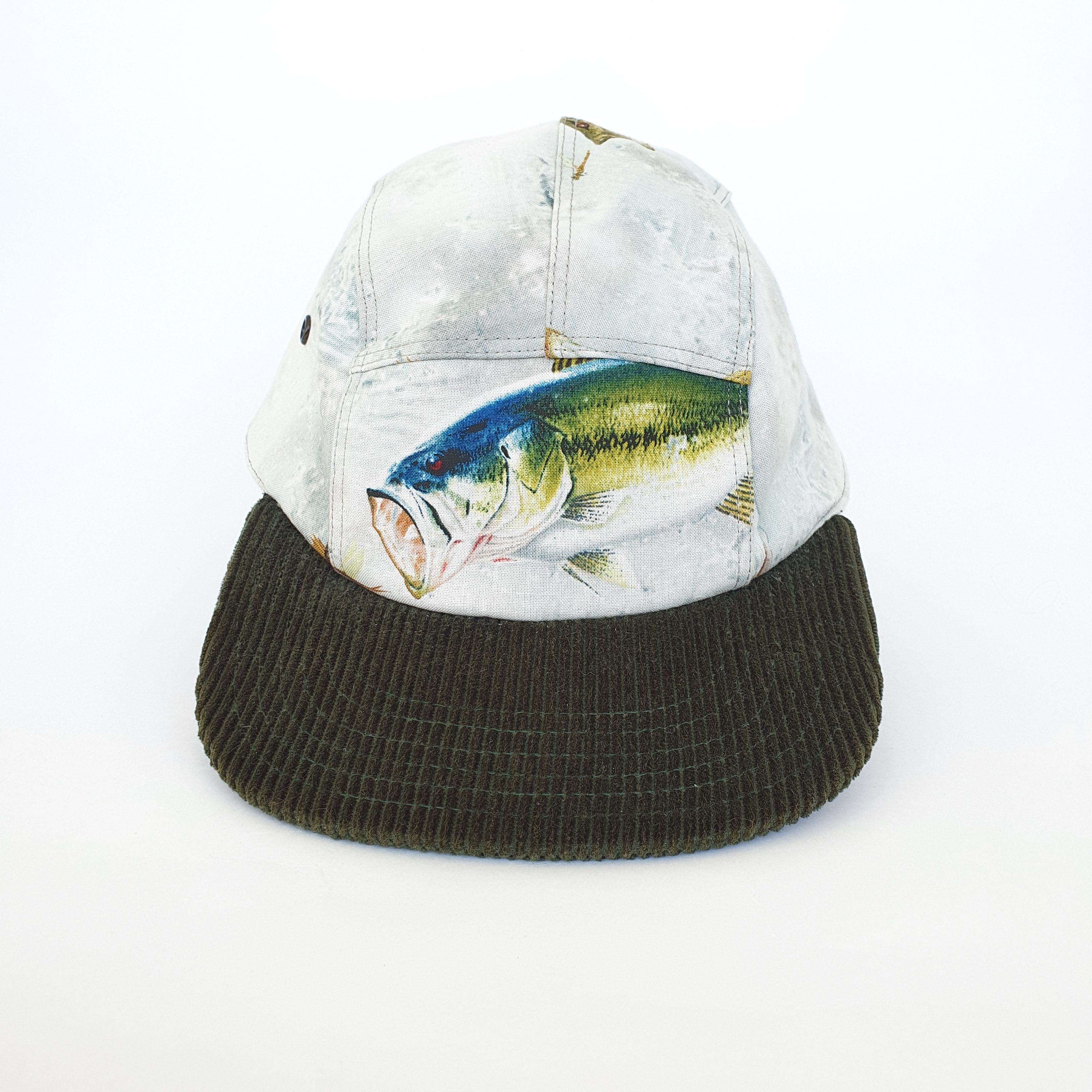 Other Moupia Fishing Design Corduroy Vintage 6 panel Cap Size ONE SIZE - 1 Thumbnail