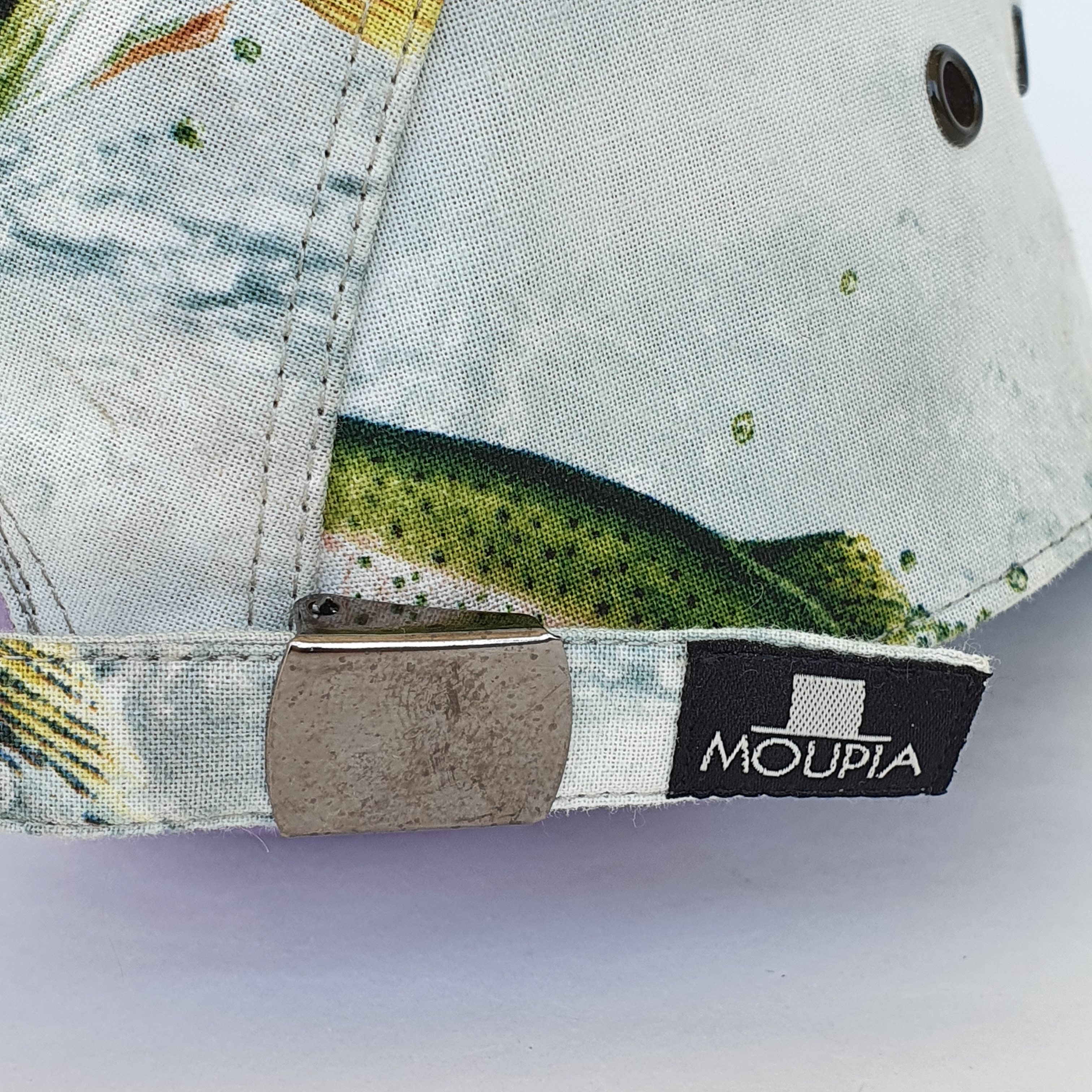 Other Moupia Fishing Design Corduroy Vintage 6 panel Cap Size ONE SIZE - 11 Thumbnail