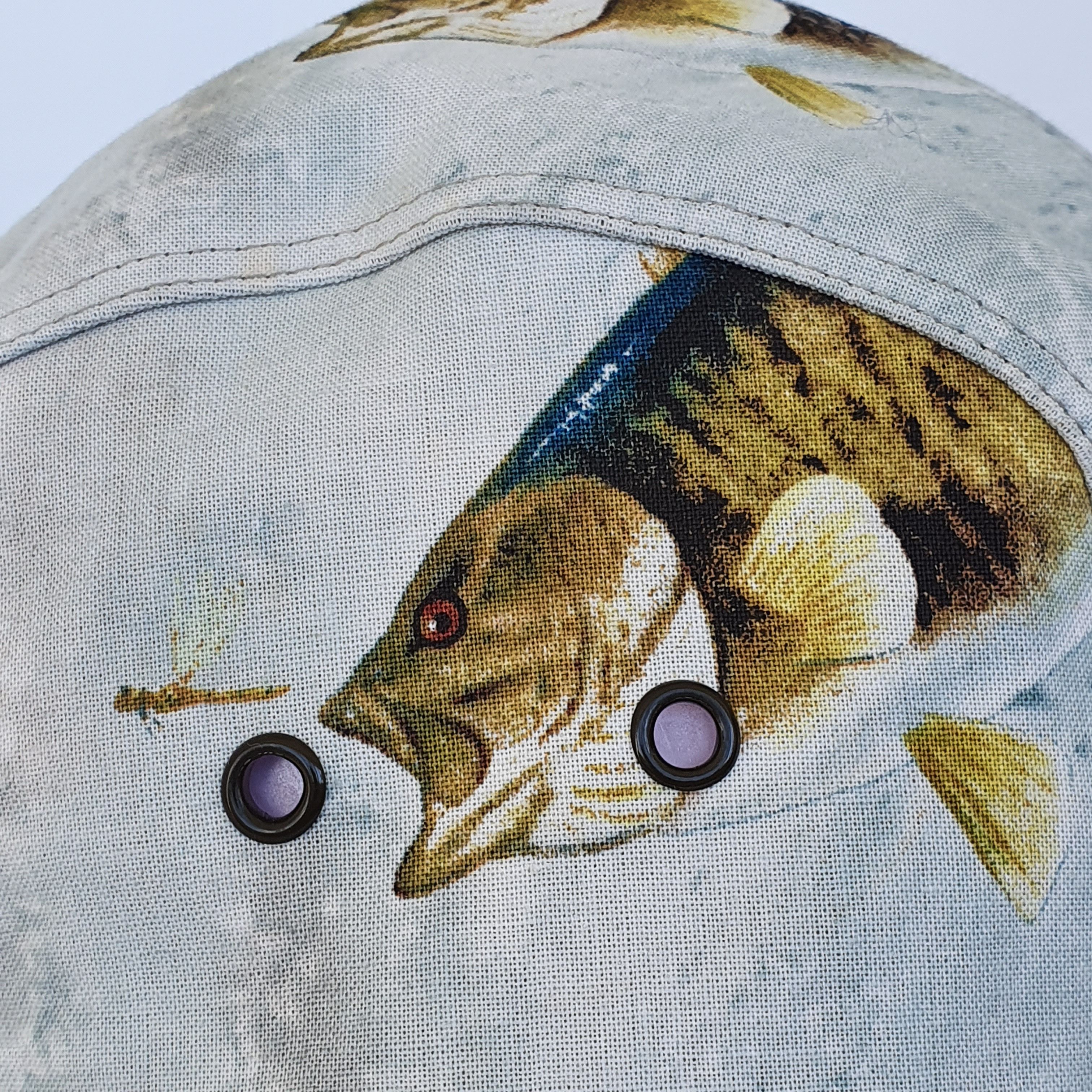 Other Moupia Fishing Design Corduroy Vintage 6 panel Cap Size ONE SIZE - 4 Thumbnail