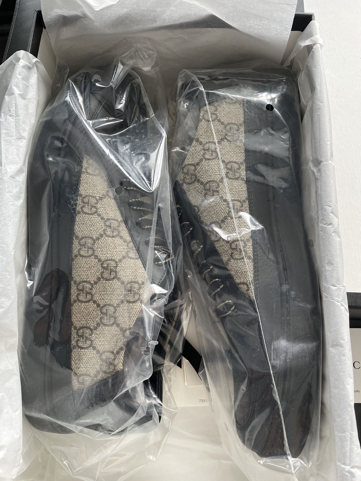 Gucci New Rare Limited Edition Supreme Gucci Logo Leather Sneaker Size US 9.5 / EU 42-43 - 20 Thumbnail