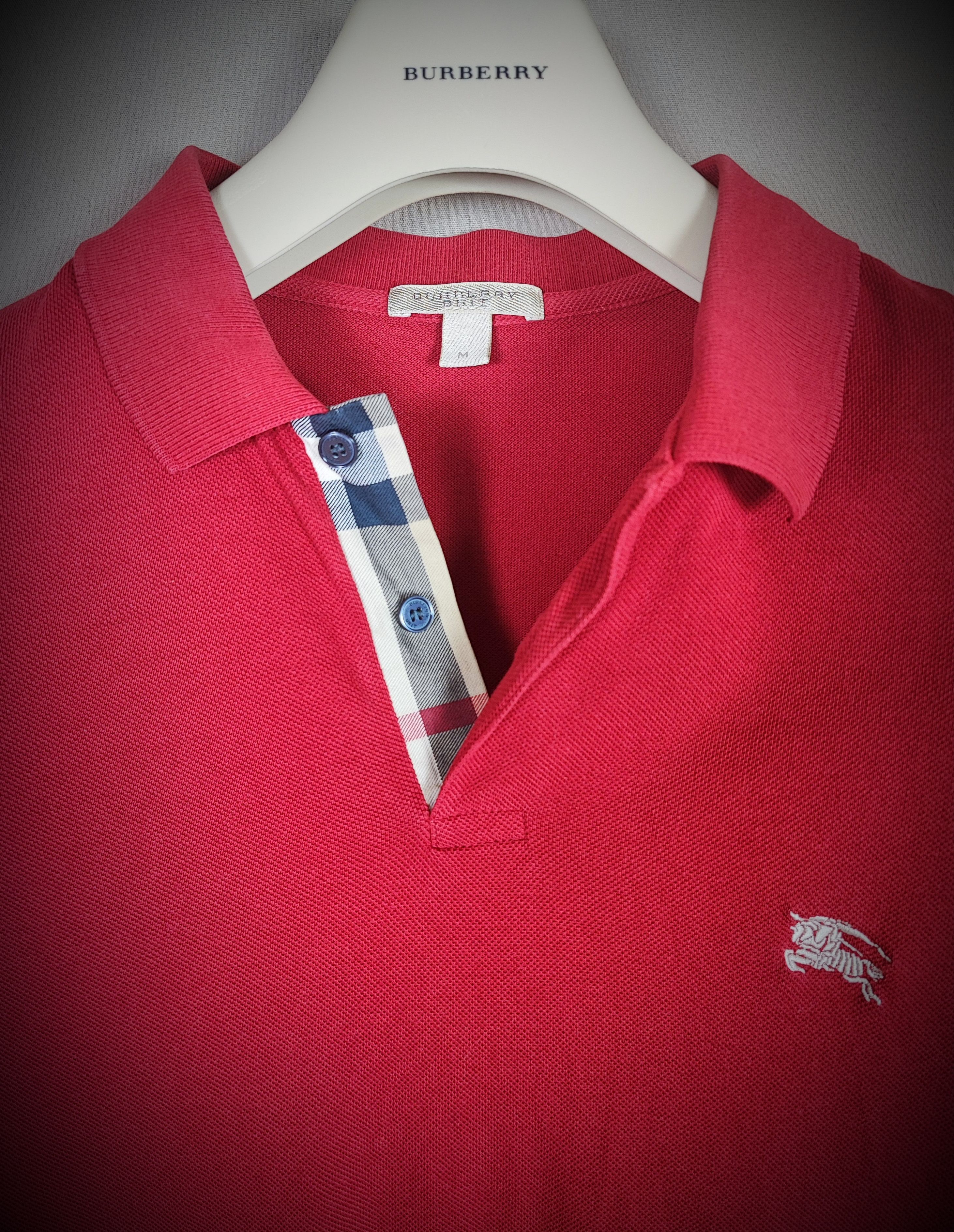 Burberry Burberry Polo Size US M / EU 48-50 / 2 - 1 Thumbnail