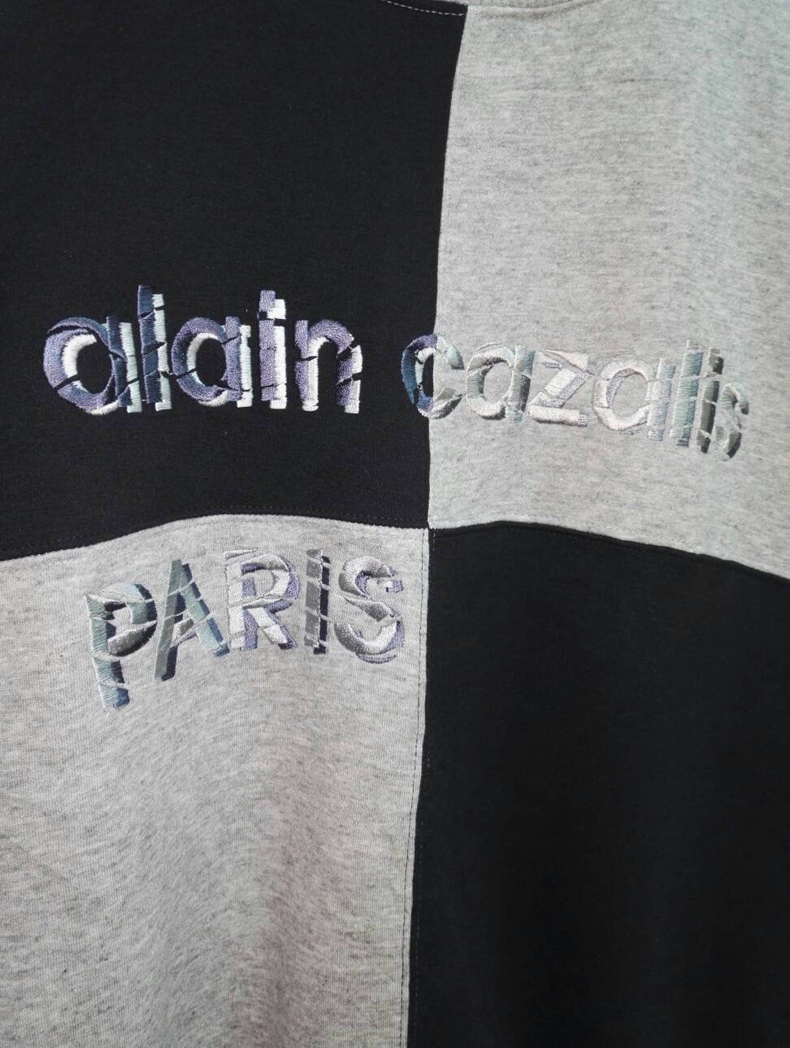 Japanese Brand Vintage Alain Cazalis Paris Sweatshirt Embroidered Big Logo Size US M / EU 48-50 / 2 - 3 Thumbnail