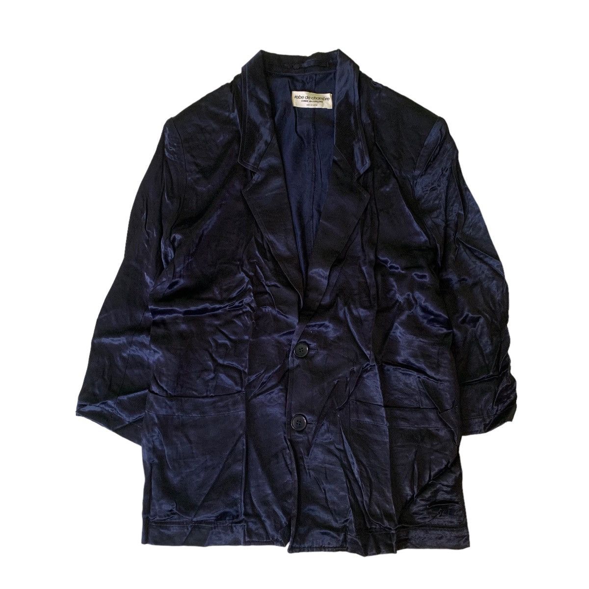 image of Comme Des Garcons Robe De Chambre Jacket in Blue, Men's (Size Large)