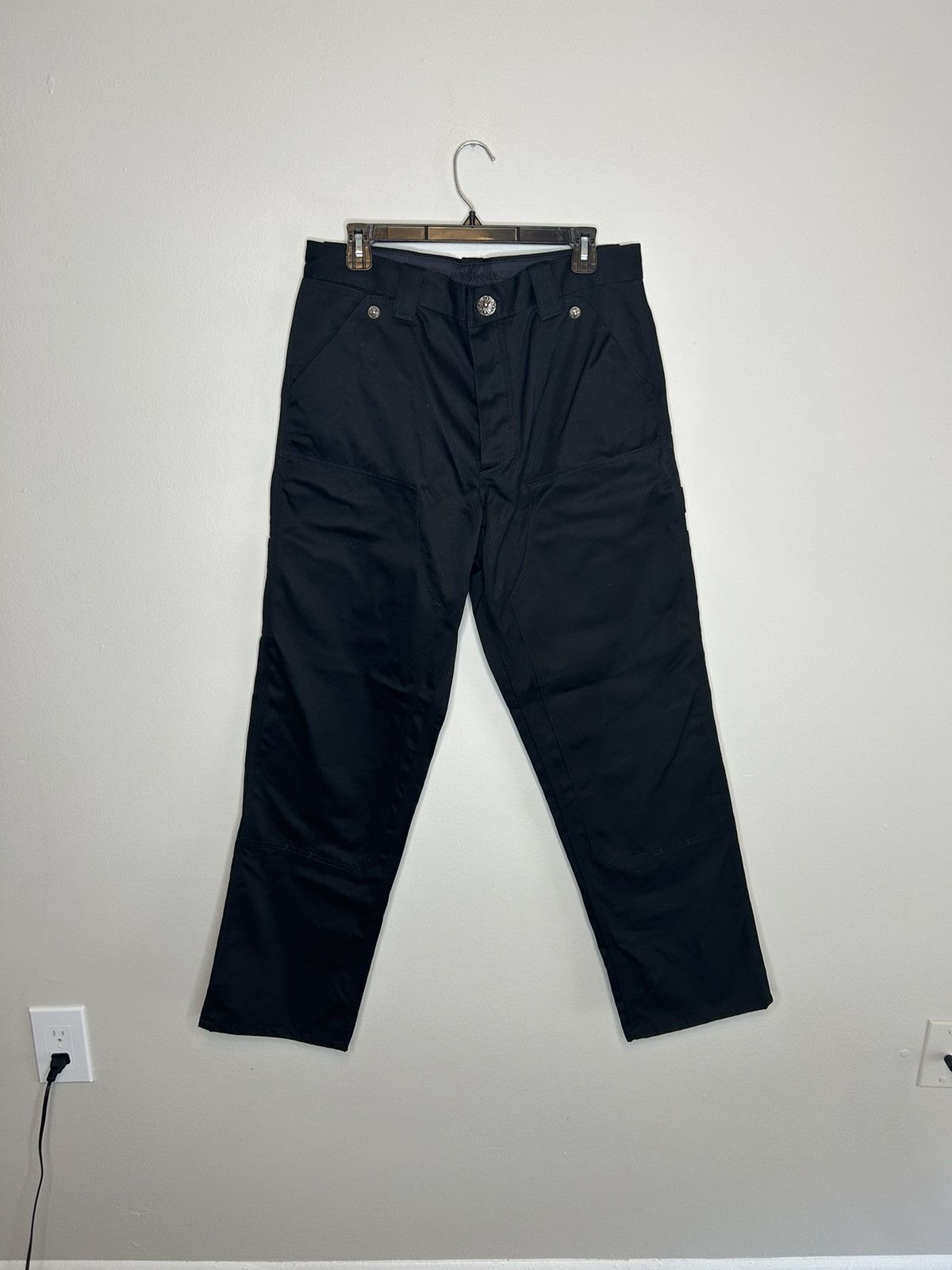 Chrome Hearts Chrome hearts double knee carpenter pants | Grailed