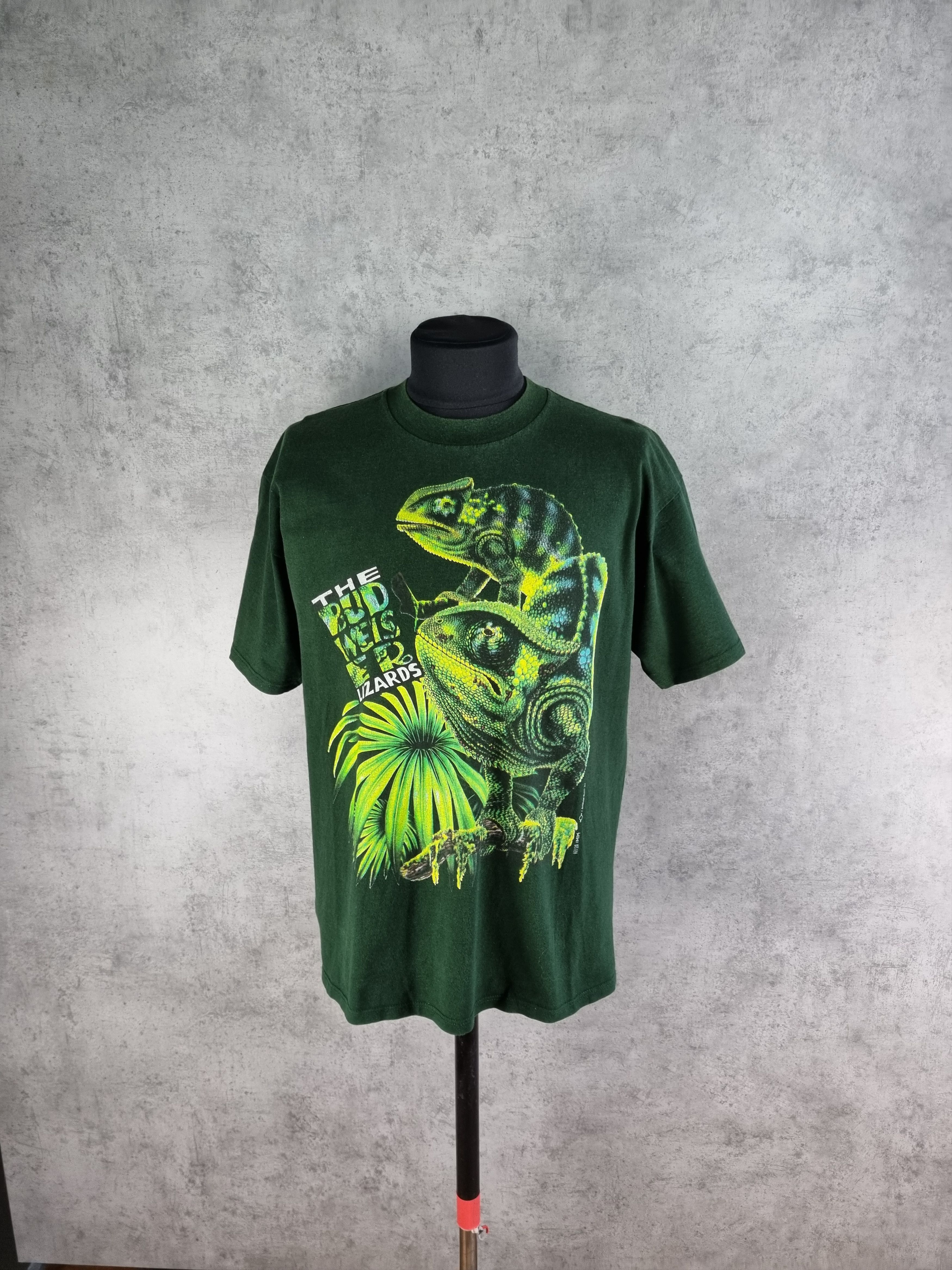 Budweiser × Vintage Rare 90s Promo The Budweiser Lizards Tee Shirt Vintage Size US L / EU 52-54 / 3 - 8 Thumbnail