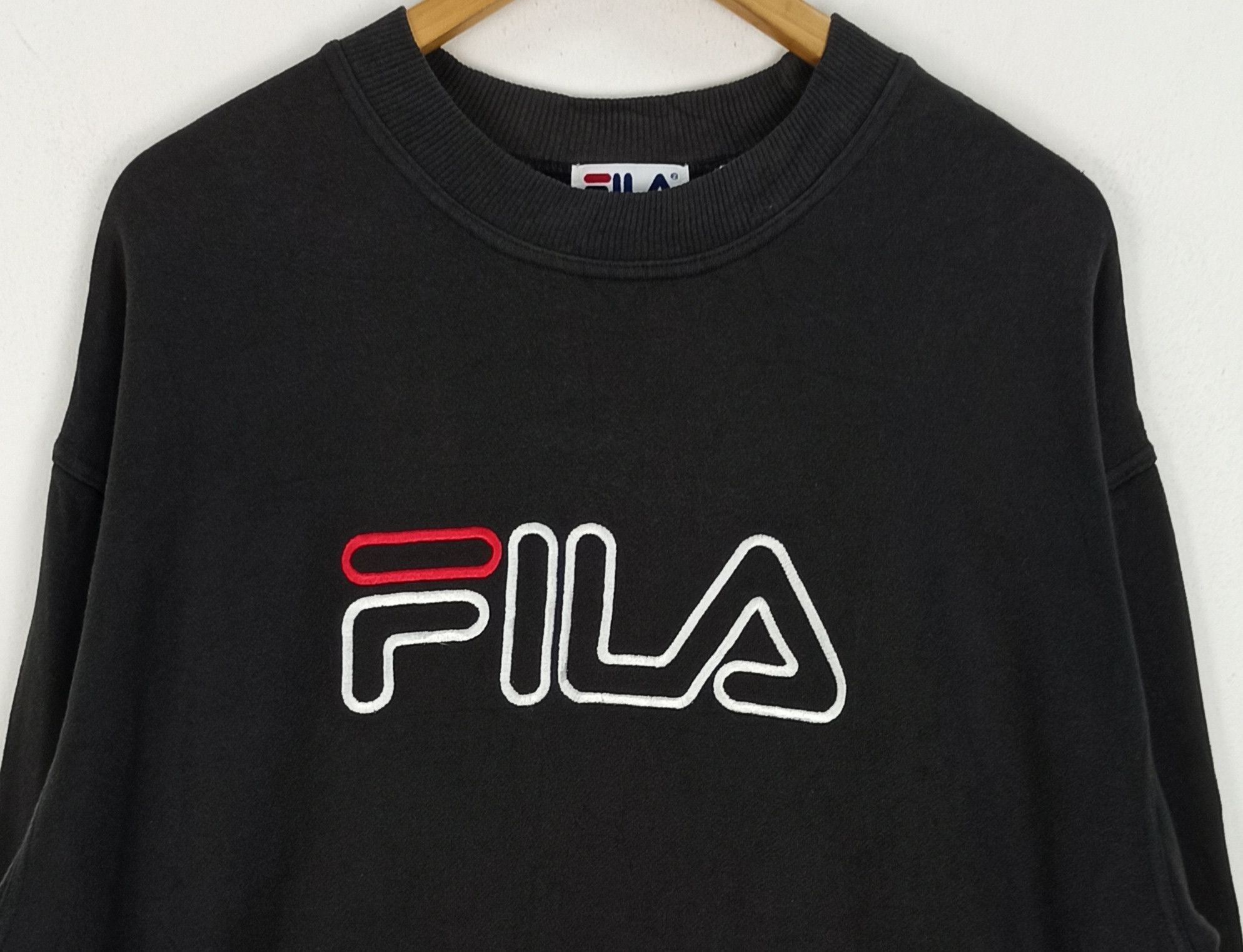 Fila Vintage Fila Sweatshirt Crewneck Jumper streetwear Size US L / EU 52-54 / 3 - 2 Thumbnail