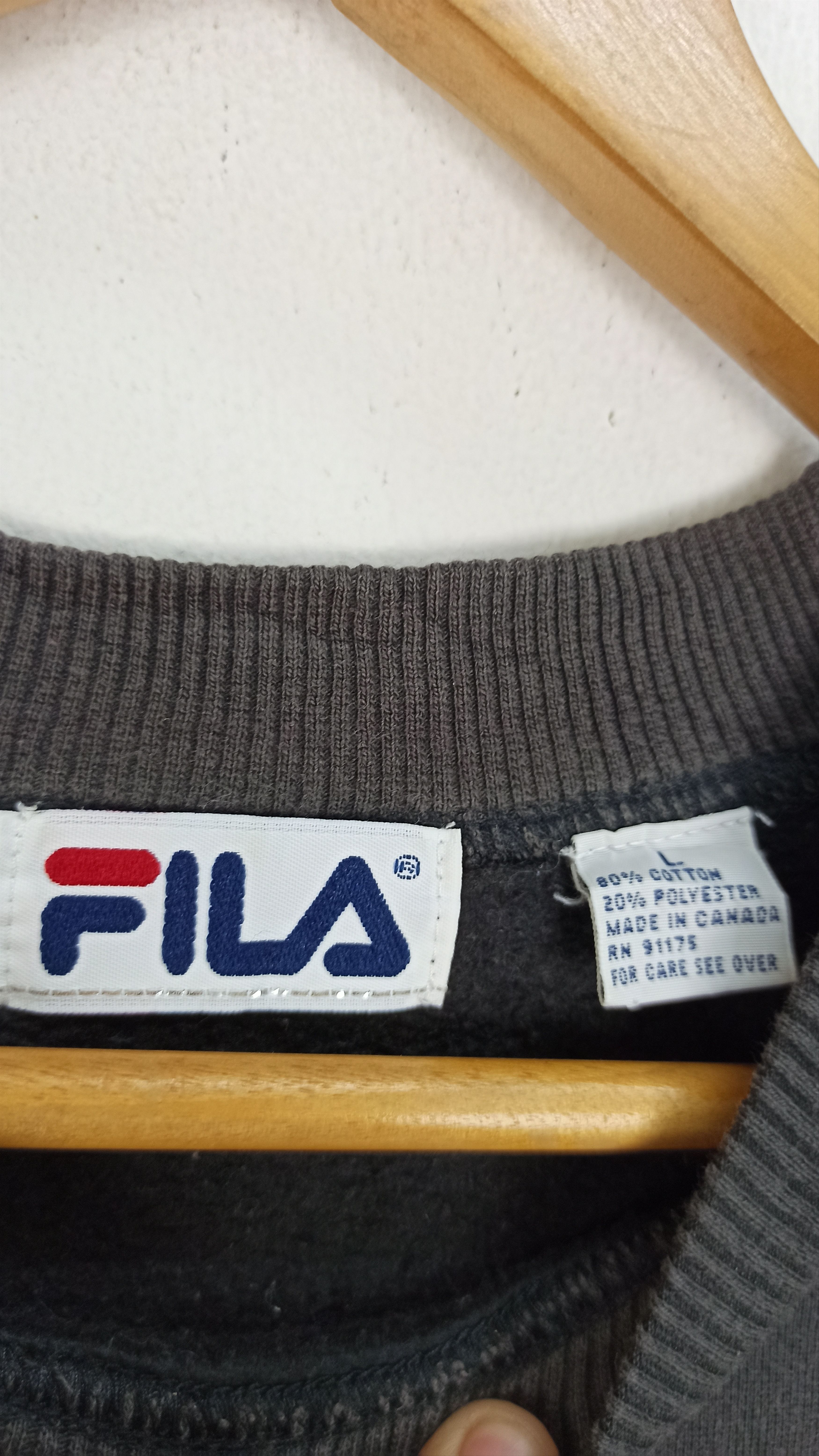 Fila Vintage Fila Sweatshirt Crewneck Jumper streetwear Size US L / EU 52-54 / 3 - 6 Thumbnail