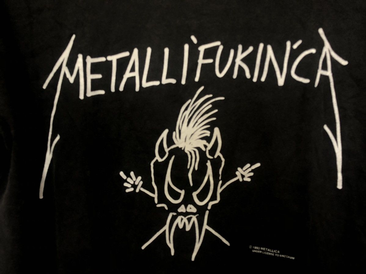 Band Tees Vintage 90s Metallica Size US L / EU 52-54 / 3 - 2 Thumbnail