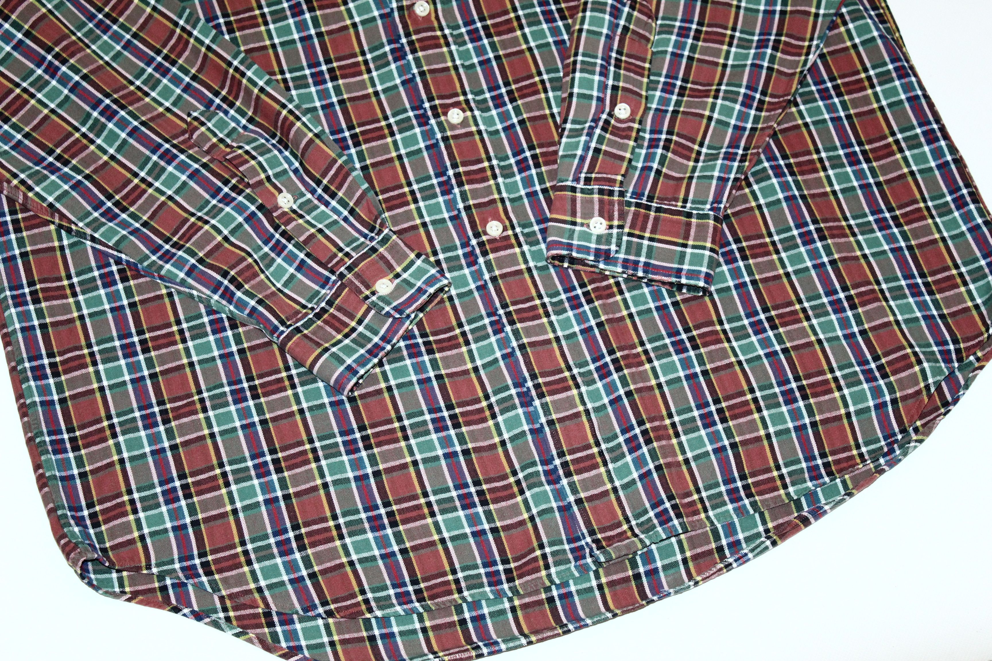 Polo Ralph Lauren 90s Vtg Polo Ralph Lauren Blake Oxford Madras Shirt Size US L / EU 52-54 / 3 - 4 Thumbnail