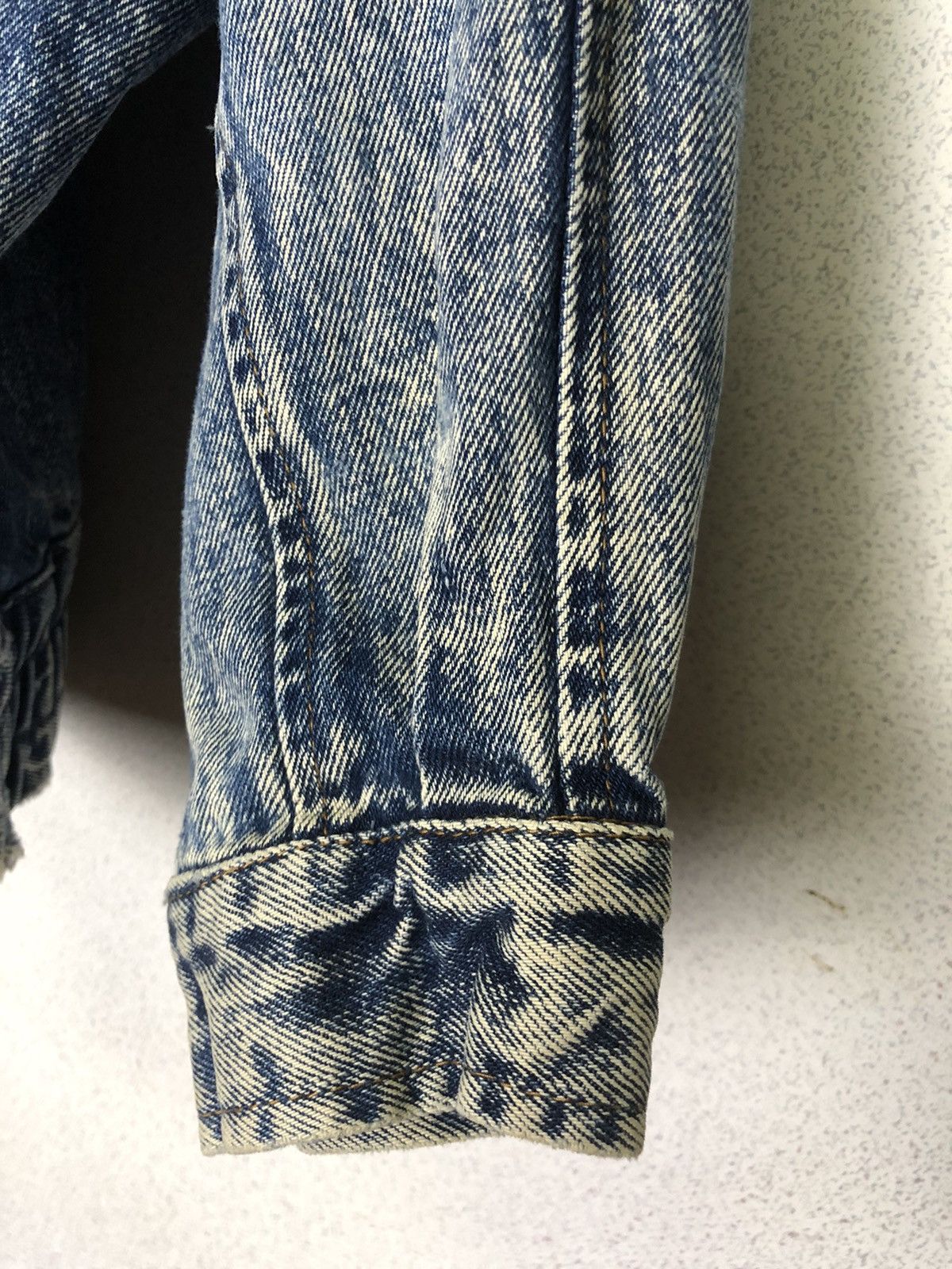 Vintage Distressed PREZZIA denim jacket heavy material XL Size US XL / EU 56 / 4 - 5 Thumbnail