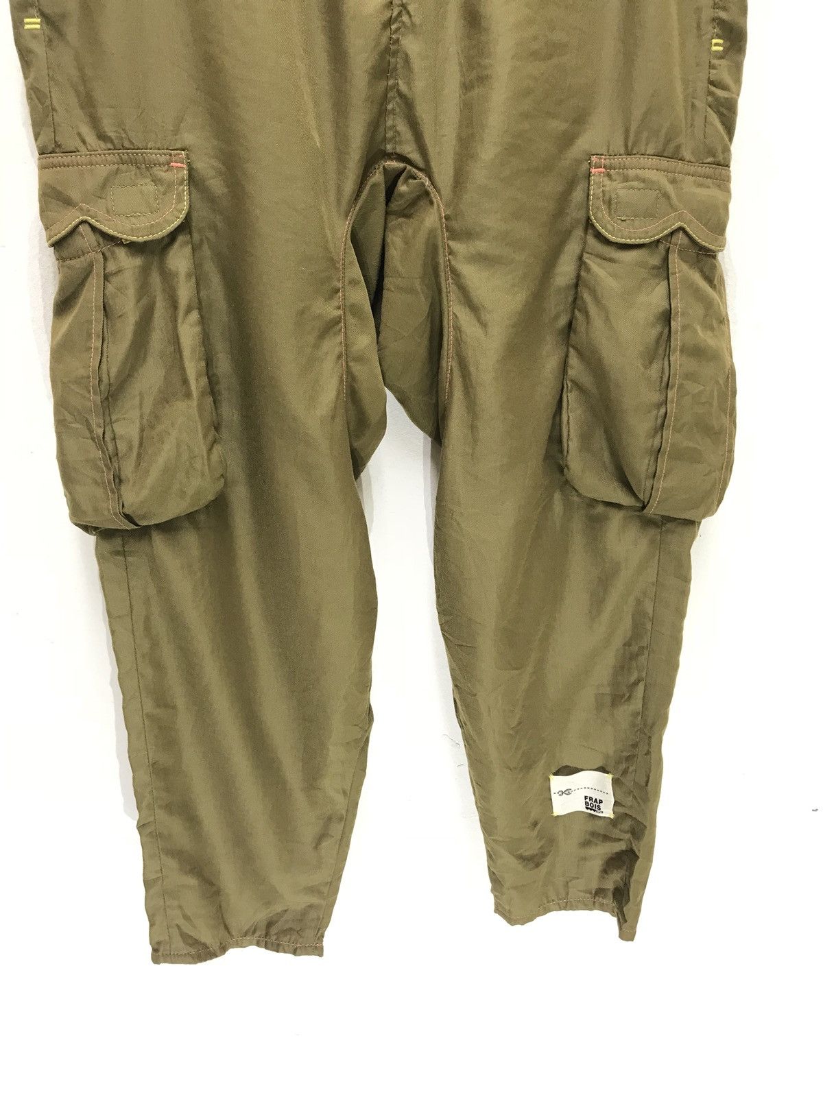 Frapbois Frapbois Cargo Cropped Style Thin Materials Loose Size US 30 / EU 46 - 2 Thumbnail