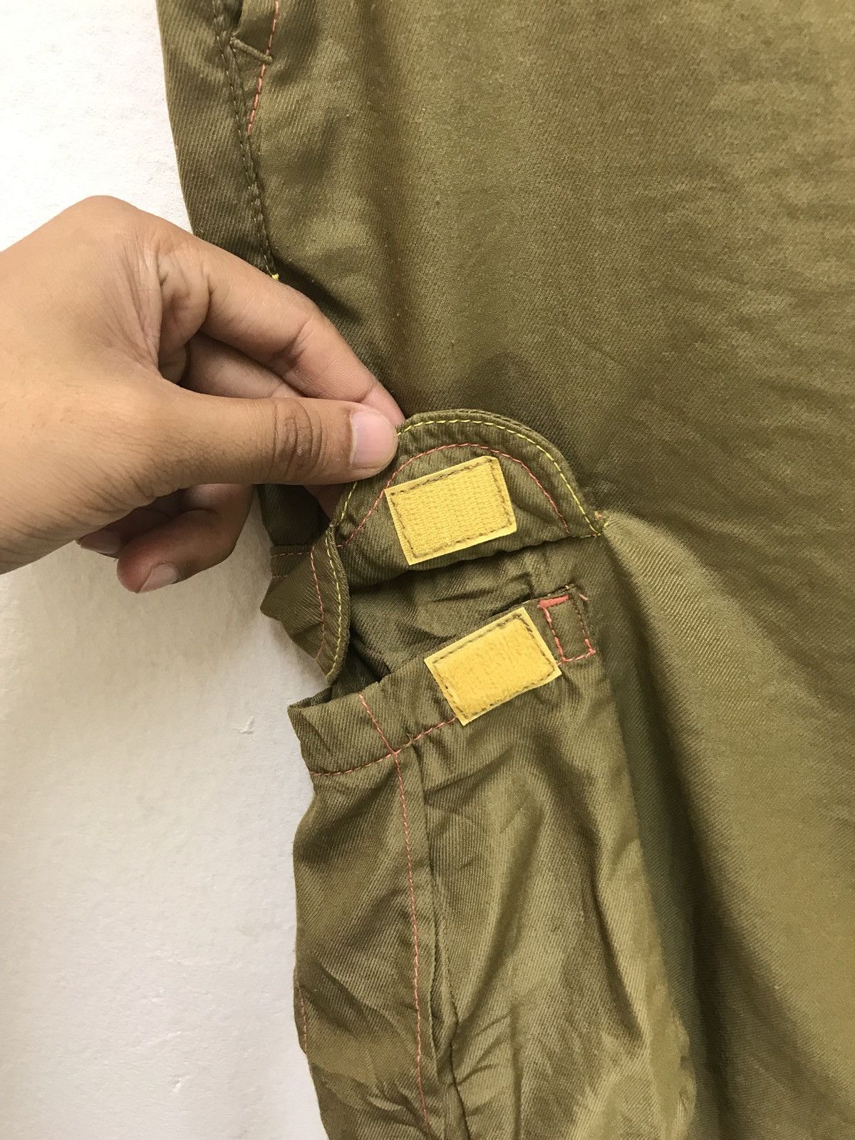 Frapbois Frapbois Cargo Cropped Style Thin Materials Loose Size US 30 / EU 46 - 5 Thumbnail