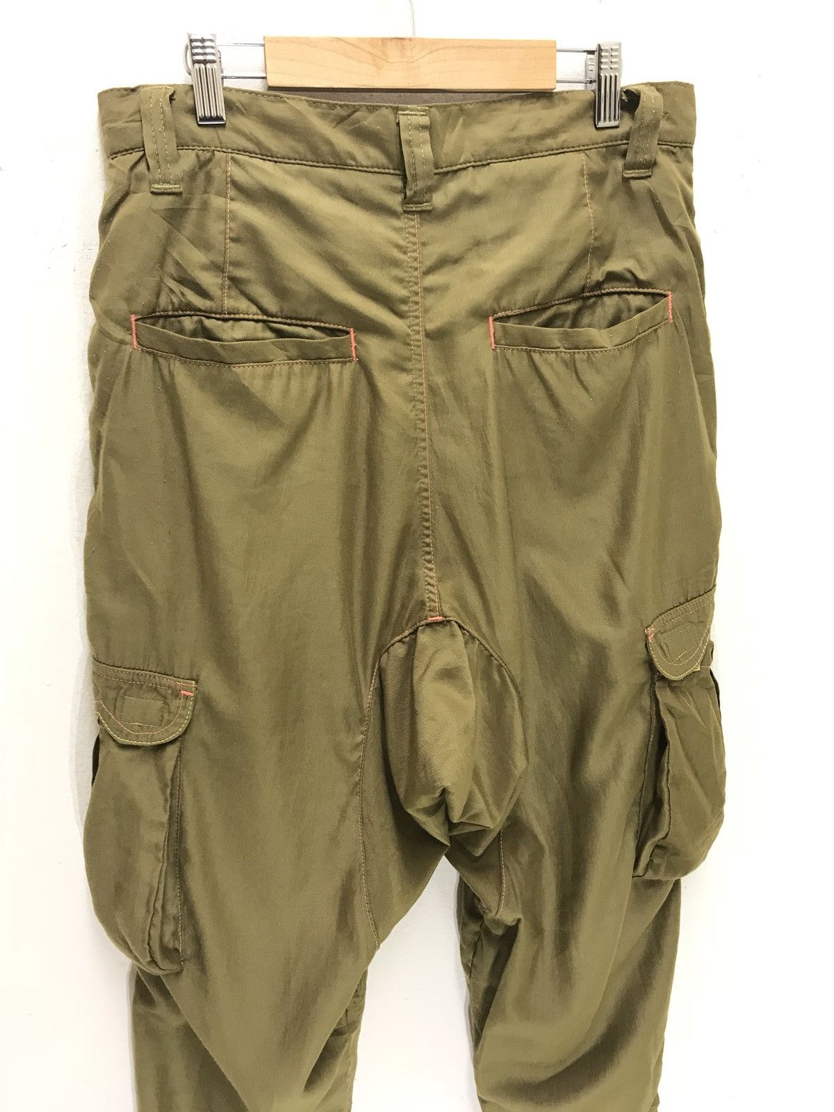 Frapbois Frapbois Cargo Cropped Style Thin Materials Loose Size US 30 / EU 46 - 8 Thumbnail