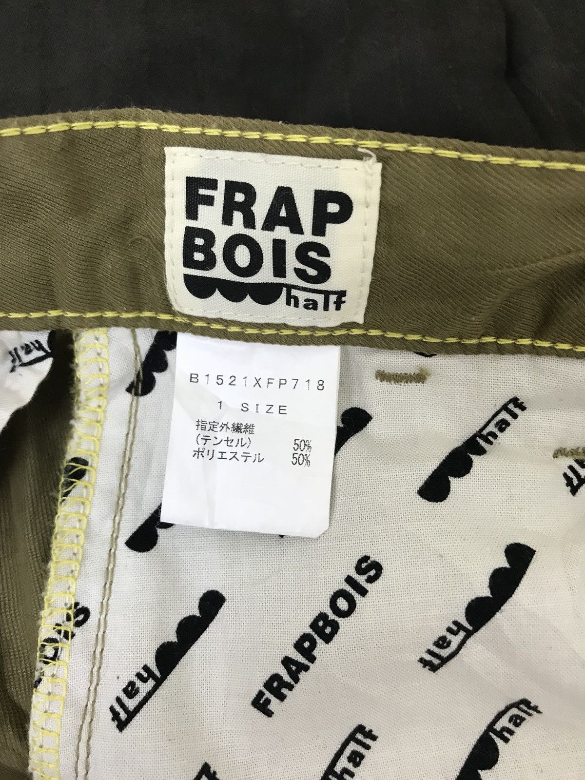 Frapbois Frapbois Cargo Cropped Style Thin Materials Loose Size US 30 / EU 46 - 9 Thumbnail