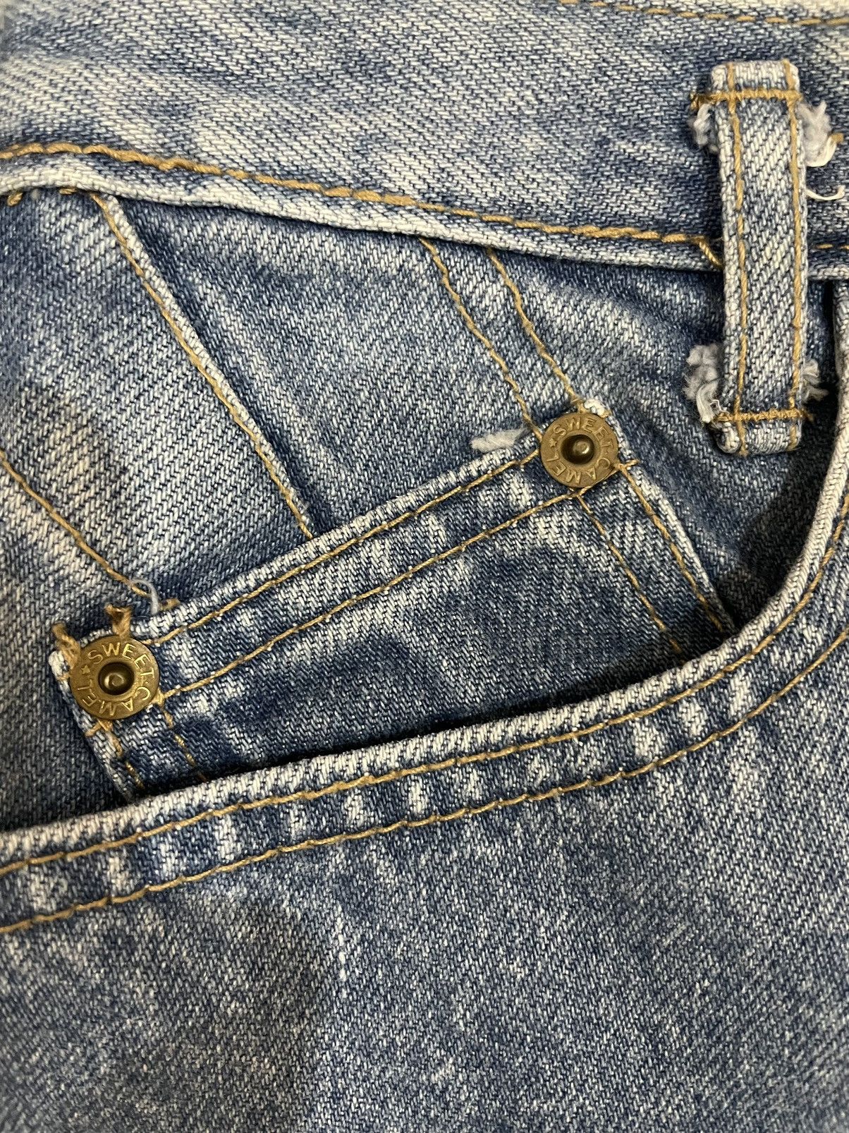 Camel × Japanese Brand Sweet Camel Slim Fit Denim Size US 26 / EU 42 - 8 Thumbnail