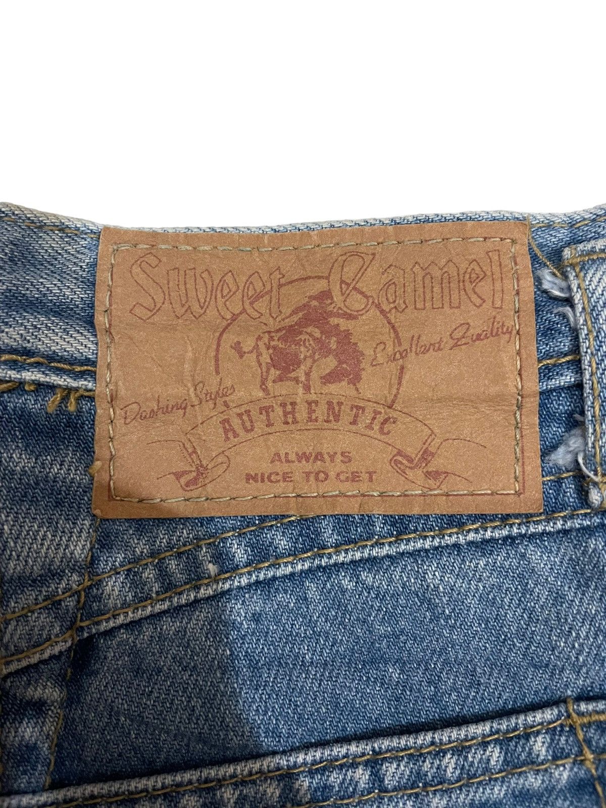 Camel × Japanese Brand Sweet Camel Slim Fit Denim Size US 26 / EU 42 - 13 Thumbnail