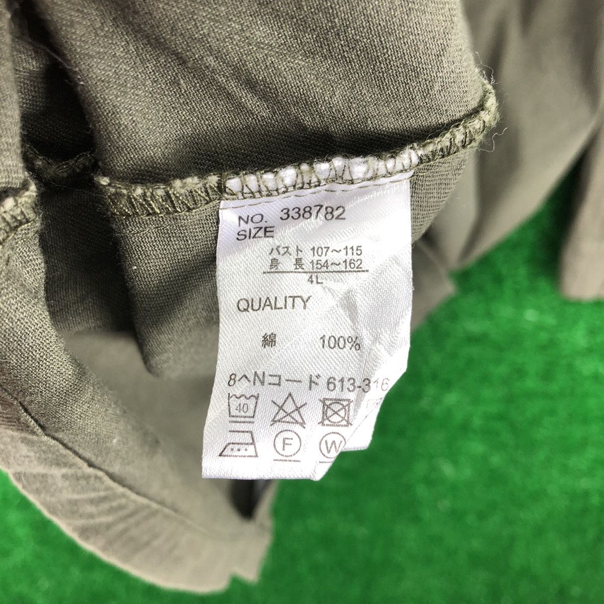 Japanese Brand Vintage OG Military Jacket Style Oversize by Chip Clip Size US XXL / EU 58 / 5 - 12 Thumbnail