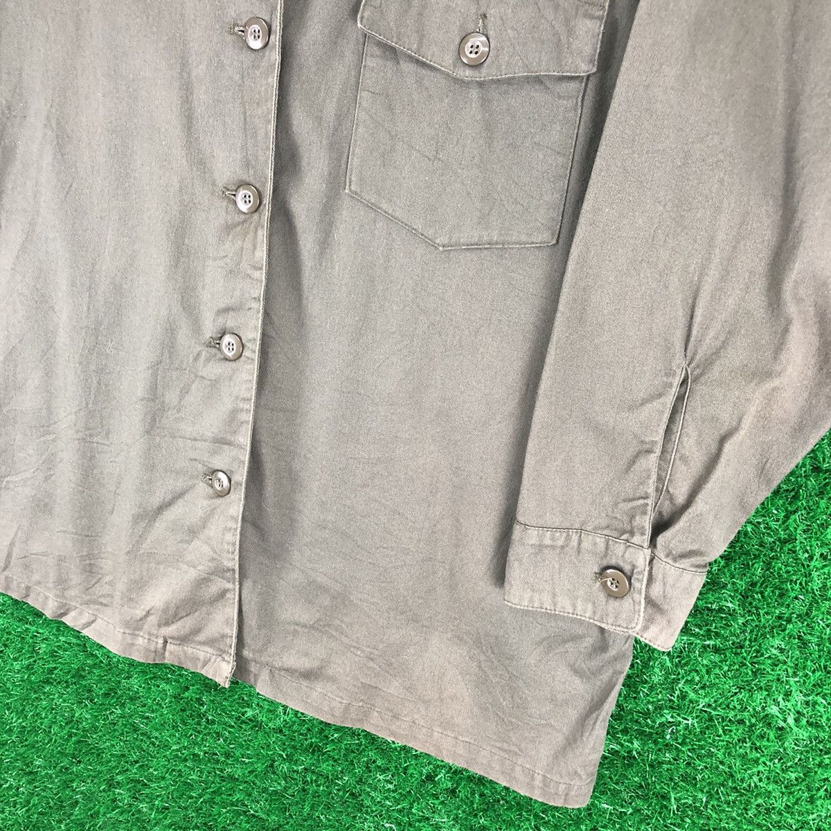 Japanese Brand Vintage OG Military Jacket Style Oversize by Chip Clip Size US XXL / EU 58 / 5 - 3 Thumbnail