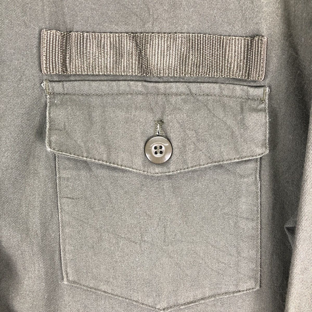 Japanese Brand Vintage OG Military Jacket Style Oversize by Chip Clip Size US XXL / EU 58 / 5 - 7 Thumbnail