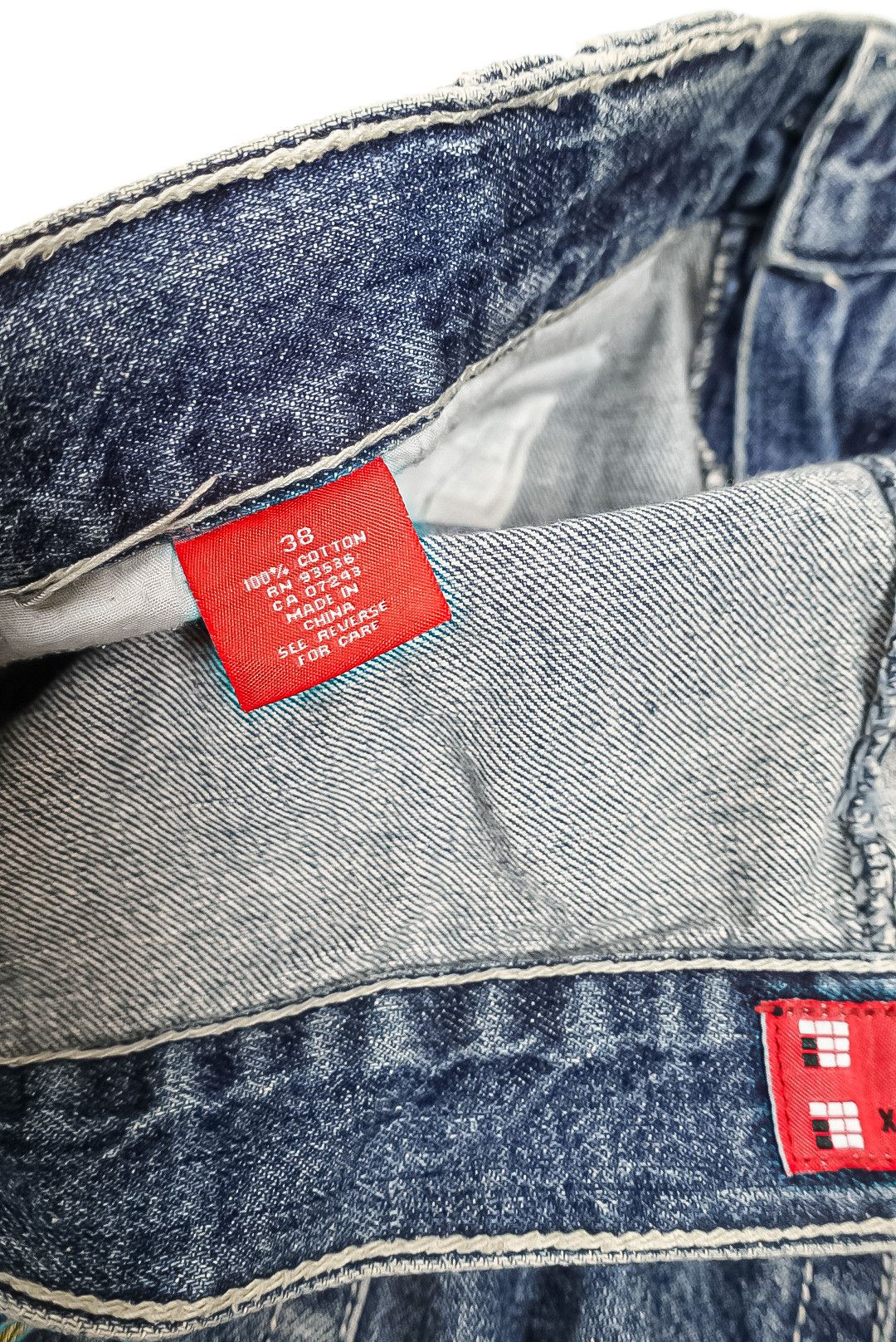 Ecko Unltd. × Marc Ecko Vintage Y2K 2000s Ecko Unltd Dragon Embroidered Jeans Size US 38 / EU 54 - 3 Thumbnail