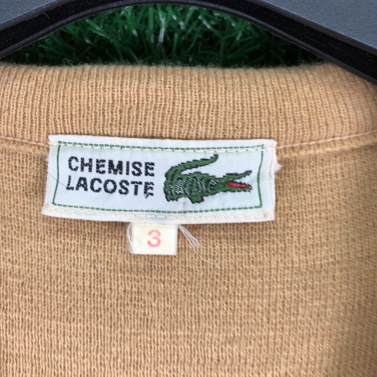 Lacoste Vintage 90's Chemise Lacoste Knit Vest V-Neck Size US XS / EU 42 / 0 - 5 Thumbnail