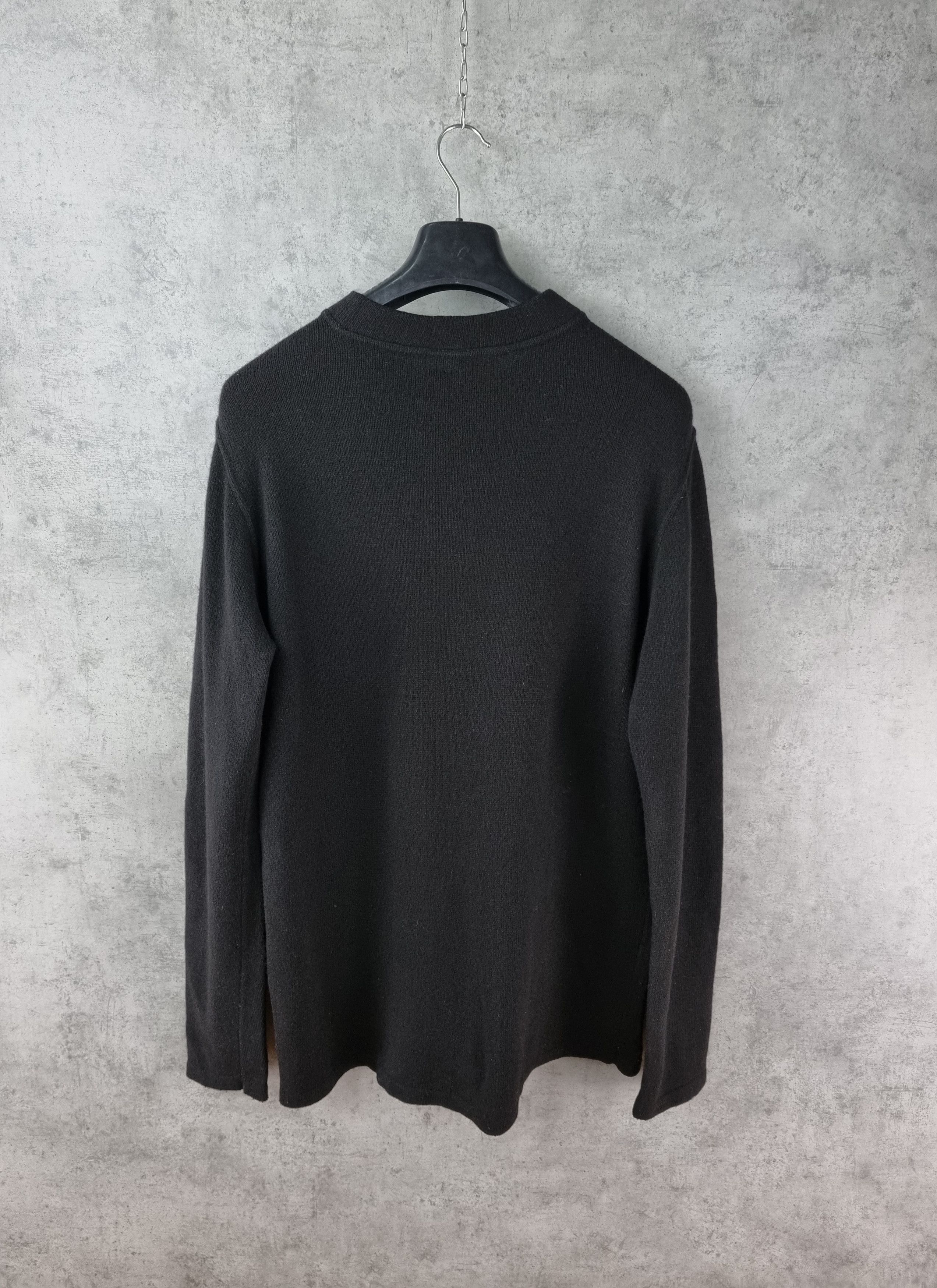 Versace × Versace Jeans Couture × Vintage Rare VERSACE Medusa Logo Wool Sweater Size US XL / EU 56 / 4 - 5 Thumbnail