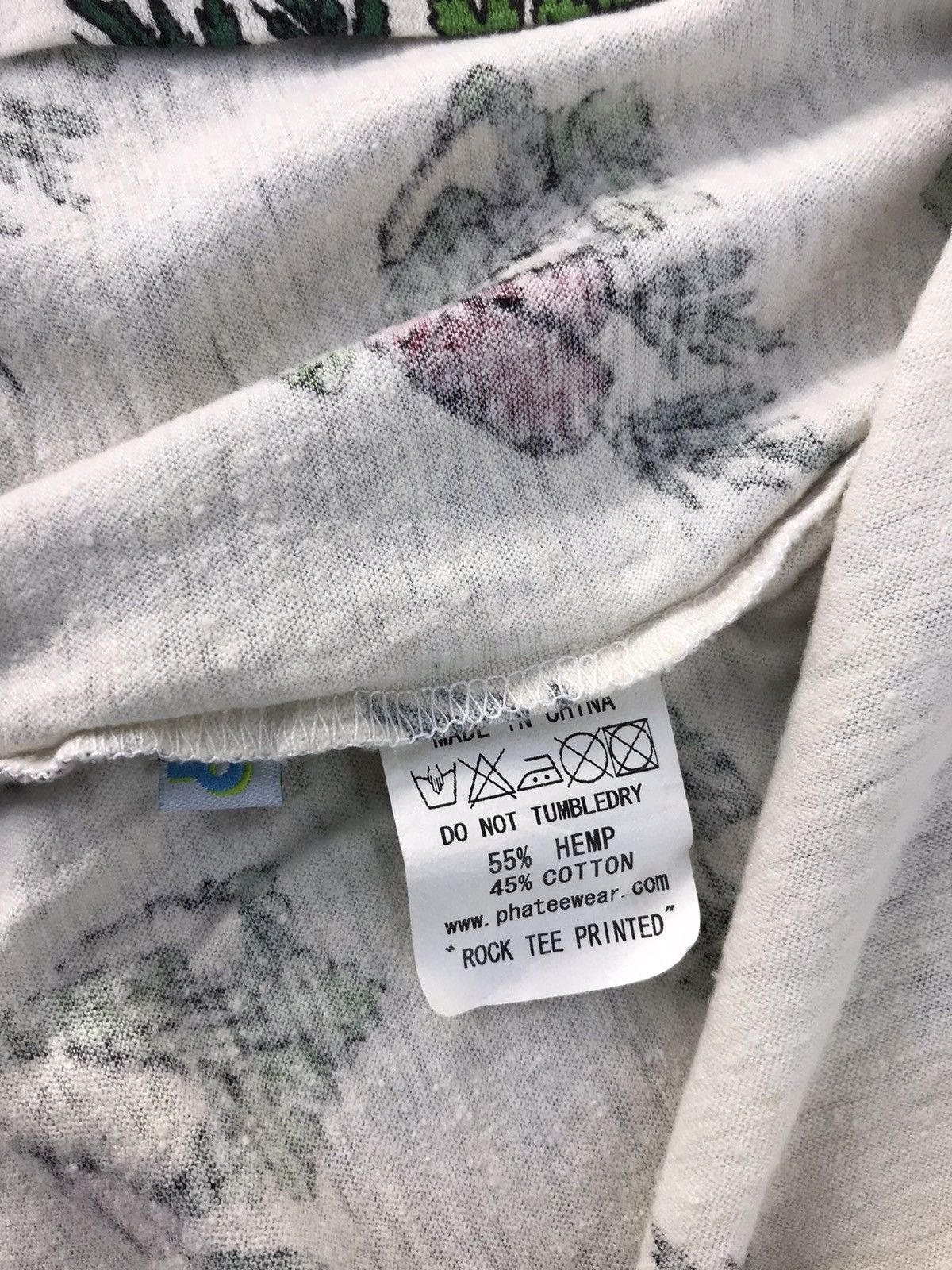 Other Hemp 55% Impact Materials Phatee Rock Tee Raddish Printed Size US S / EU 44-46 / 1 - 6 Thumbnail