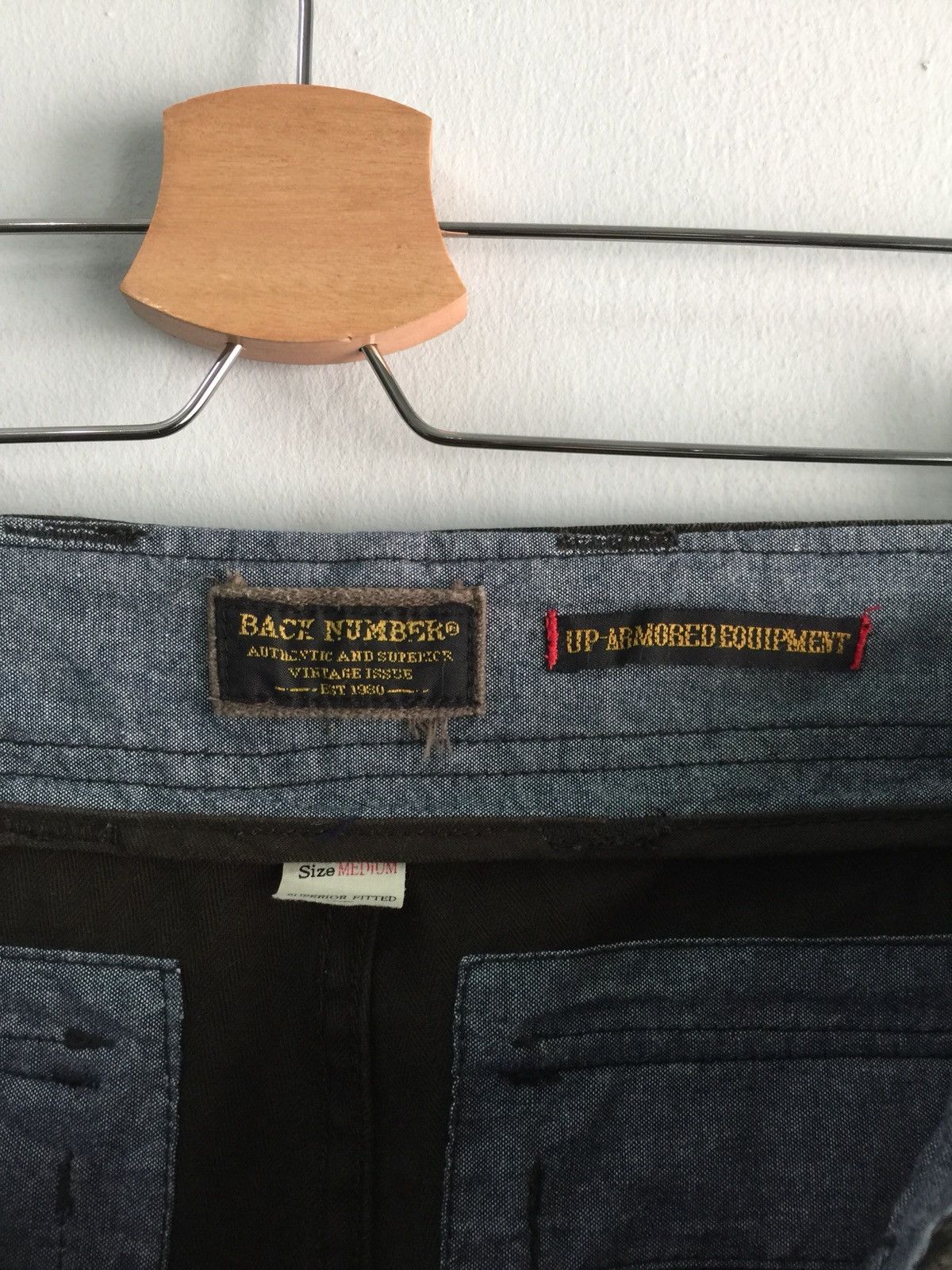 Japanese Brand Back Number Camo 6 Pocket Style Pants Size US 33 - 4 Thumbnail