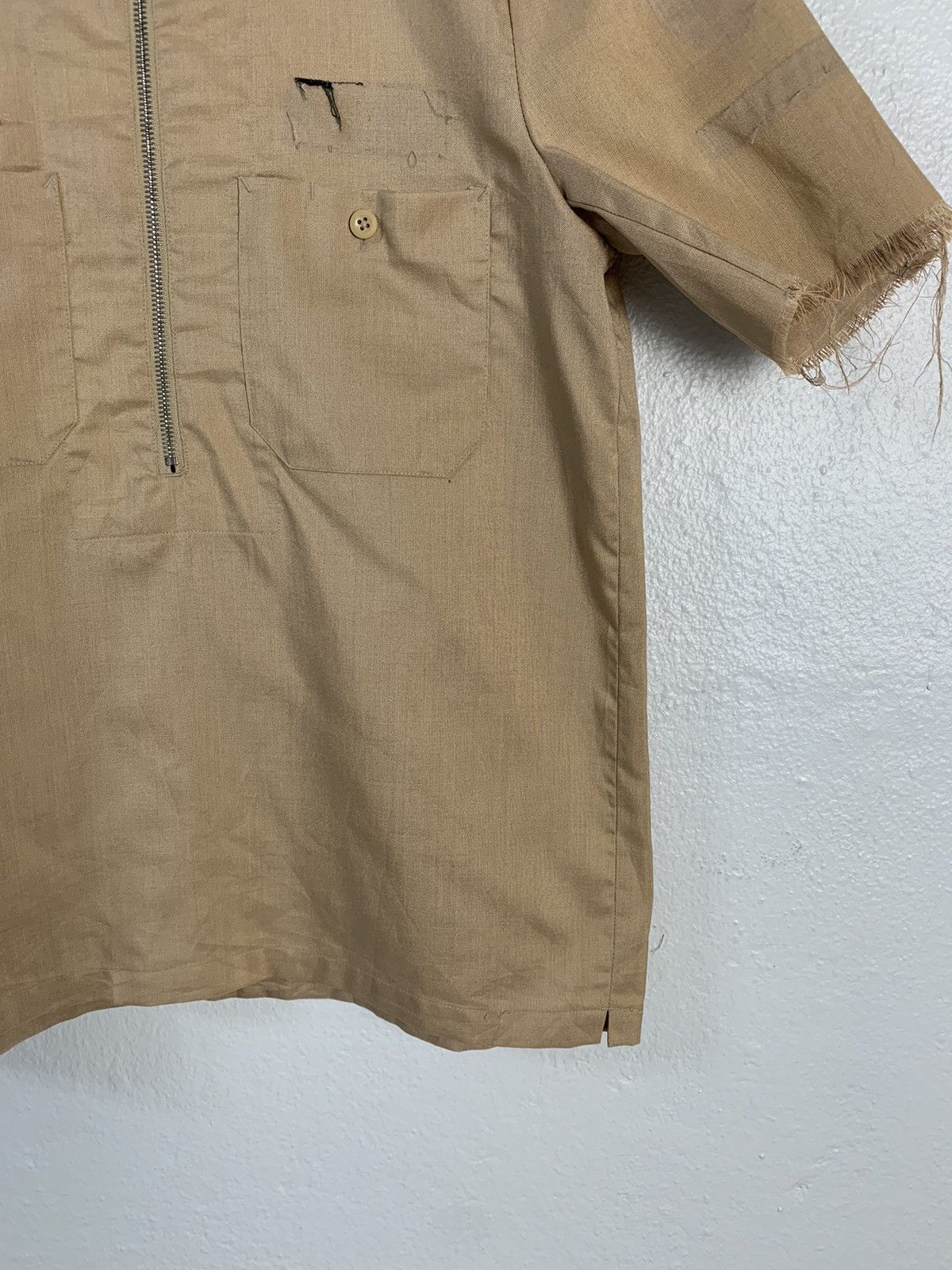 DuPont Vintage Number Nine SS2000 Mechanic Short Sleeve Shirt Size US M / EU 48-50 / 2 - 9 Thumbnail