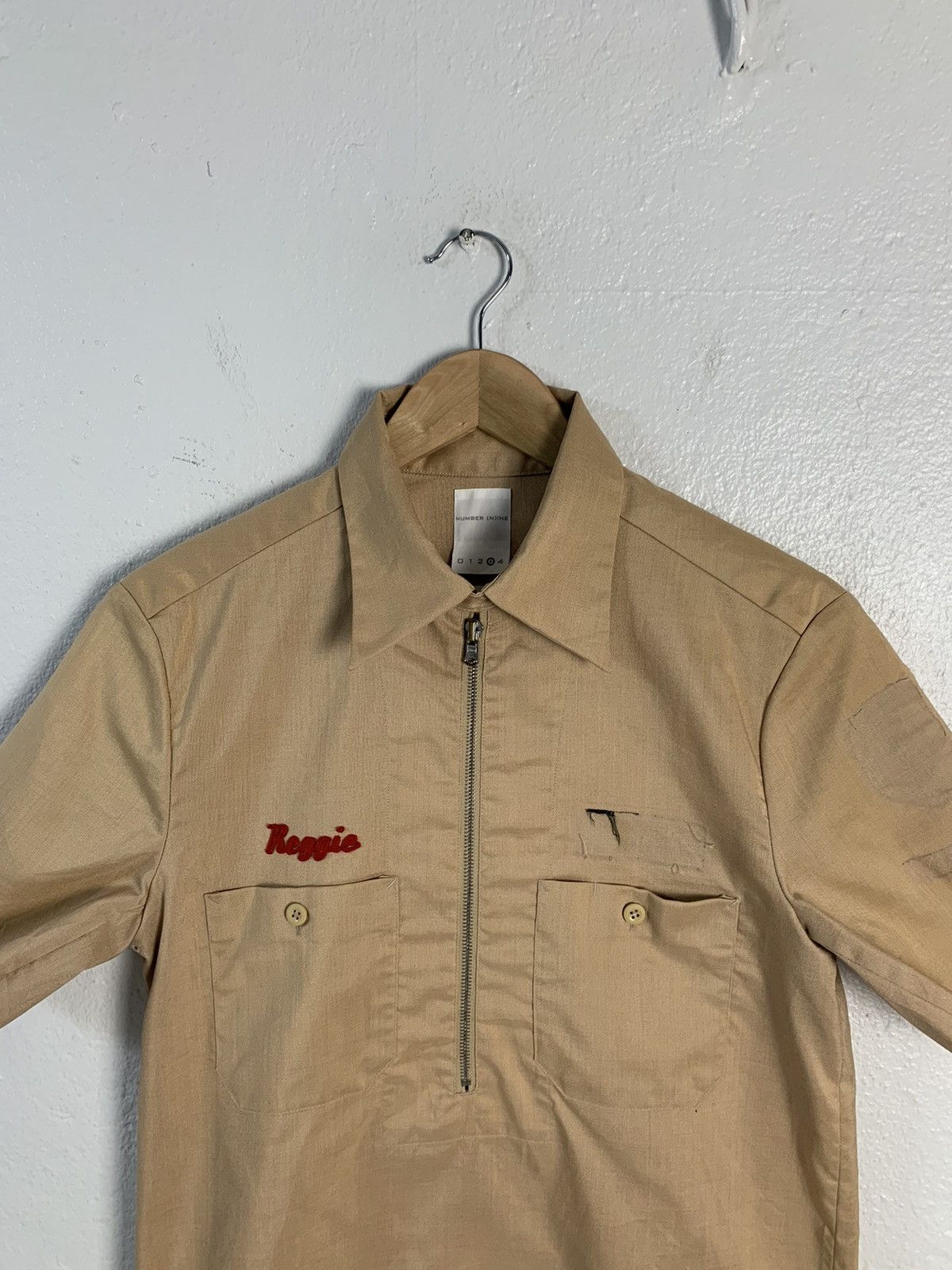 DuPont Vintage Number Nine SS2000 Mechanic Short Sleeve Shirt Size US M / EU 48-50 / 2 - 11 Thumbnail