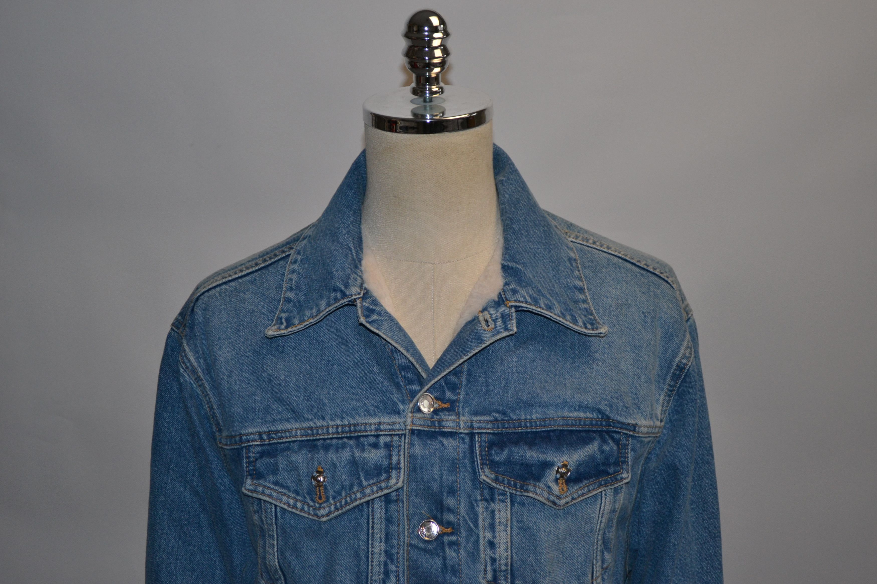 Designer LIU-JO MILANO Denim Warm Jacket Size L / US 10 / IT 46 - 3 Thumbnail