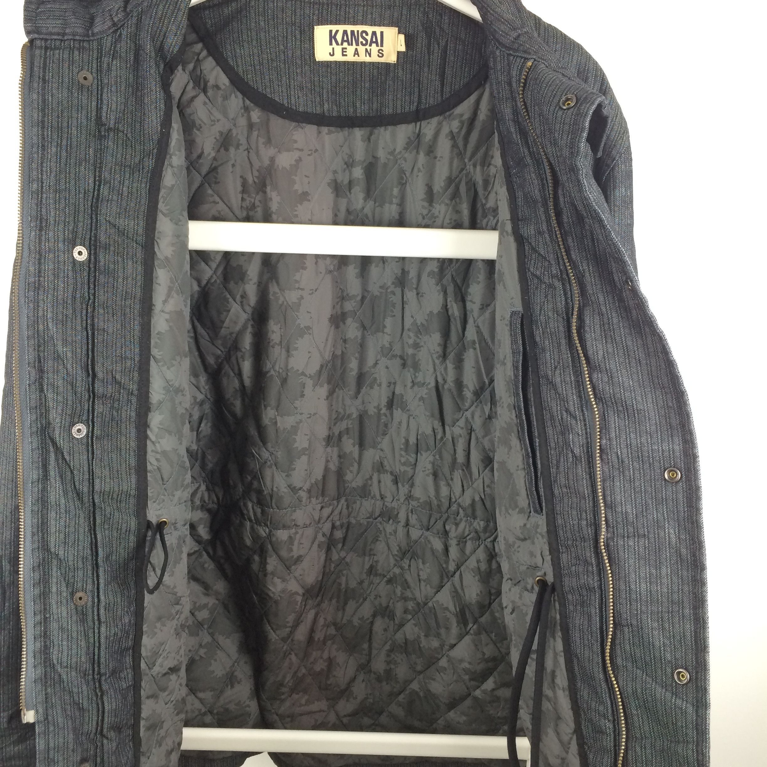 Japanese Brand × Kansai Yamamoto Z162 KANSAI JEANS JAPAN PARKA JACKET Size US L / EU 52-54 / 3 - 4 Thumbnail