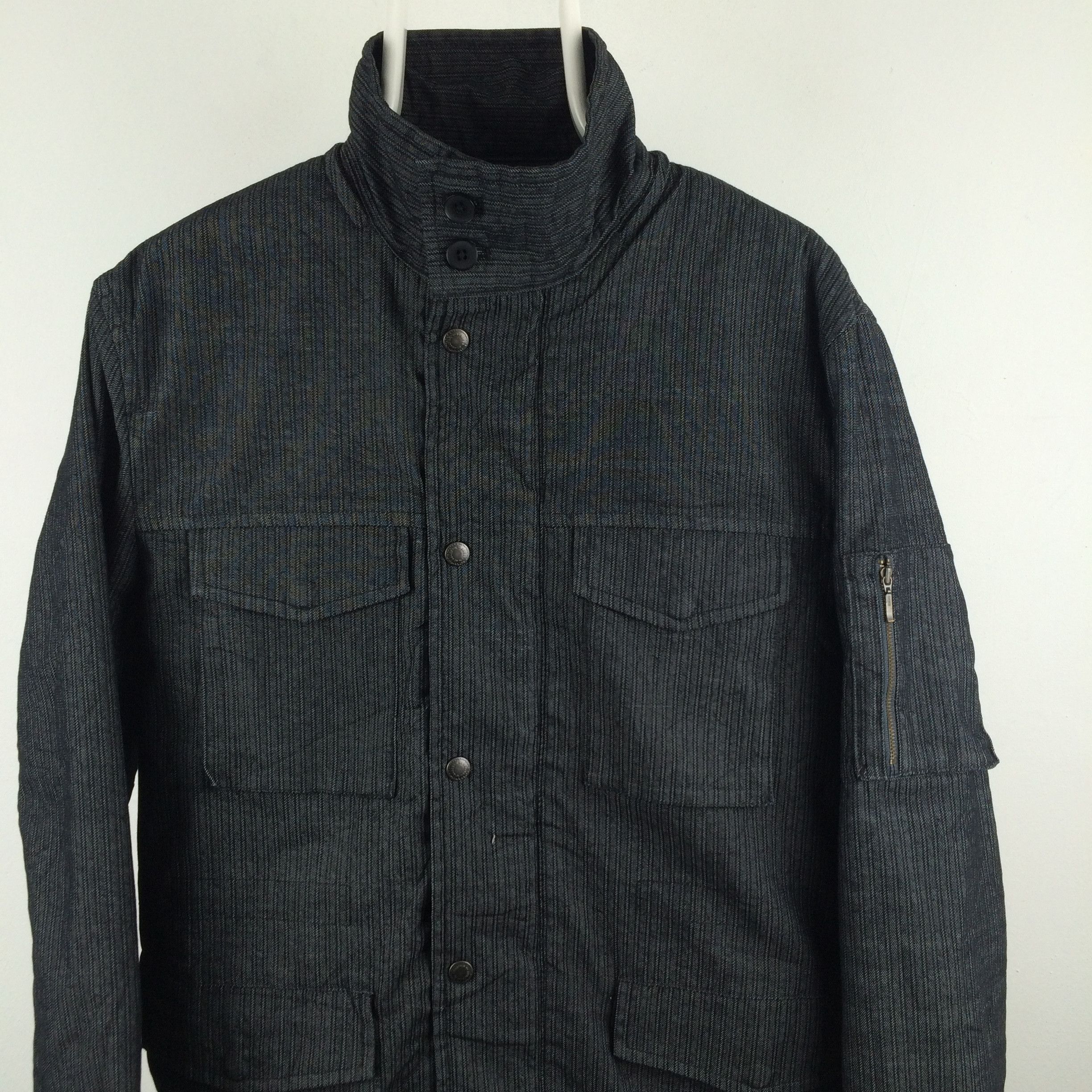 Japanese Brand × Kansai Yamamoto Z162 KANSAI JEANS JAPAN PARKA JACKET Size US L / EU 52-54 / 3 - 3 Thumbnail