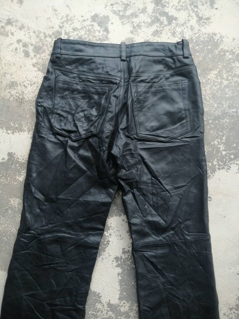 Genuine Leather × Paul Smith × Vintage Vintage Paul Smith London Leather Pants Size US 29 - 11 Thumbnail