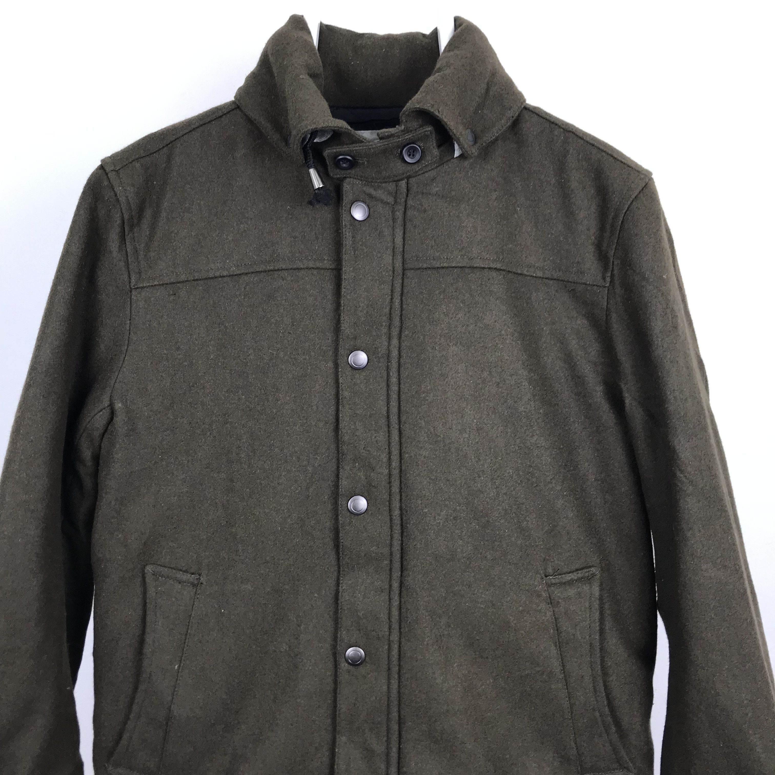 Japanese Brand Z180 TAKEO KIKUCHI WOOL JACKET NICE DESIGN Size US M / EU 48-50 / 2 - 2 Thumbnail