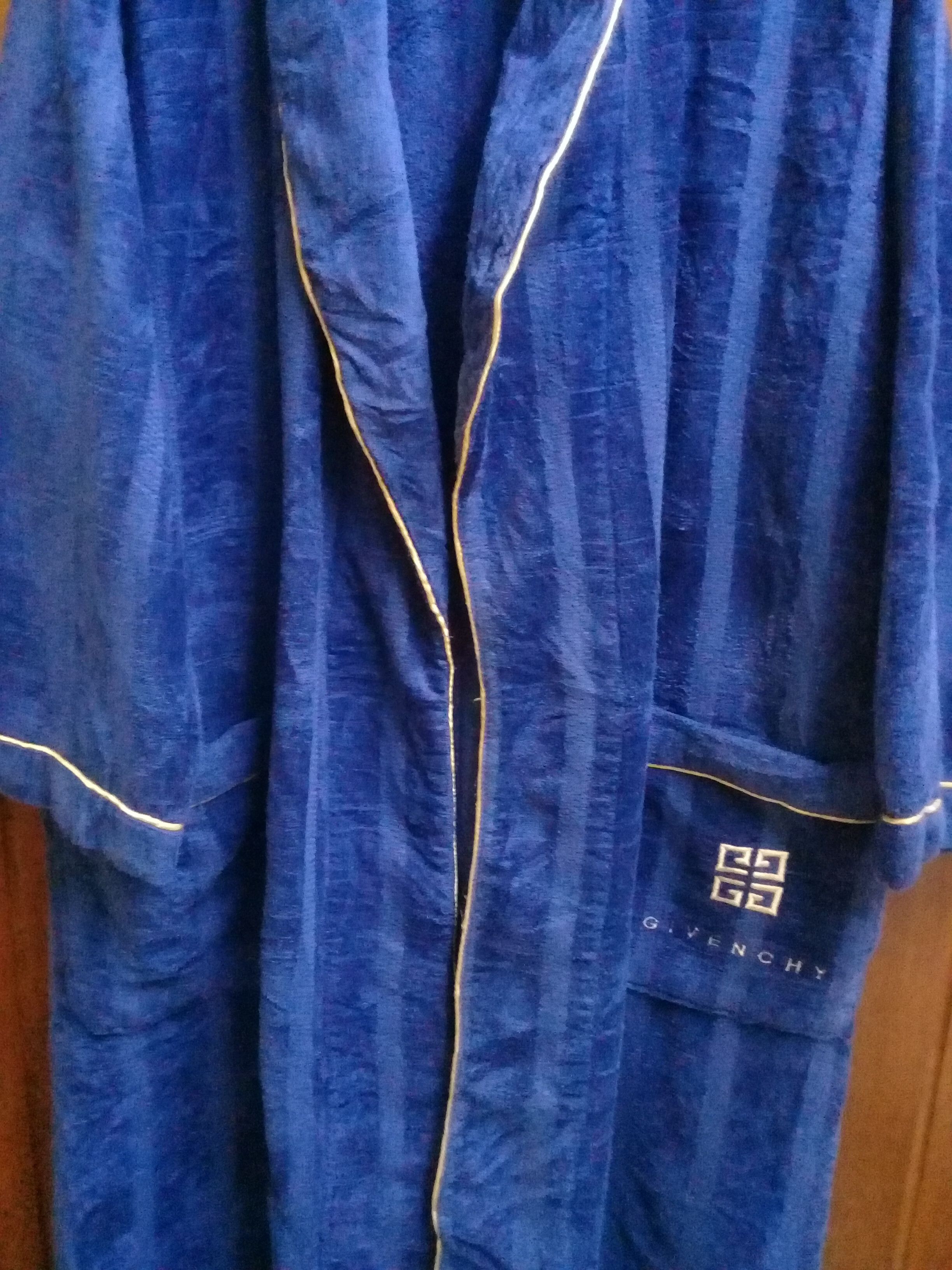 Givenchy Givenchy Luxury Blue & Gold Robe Size US M / EU 48-50 / 2 - 4 Thumbnail