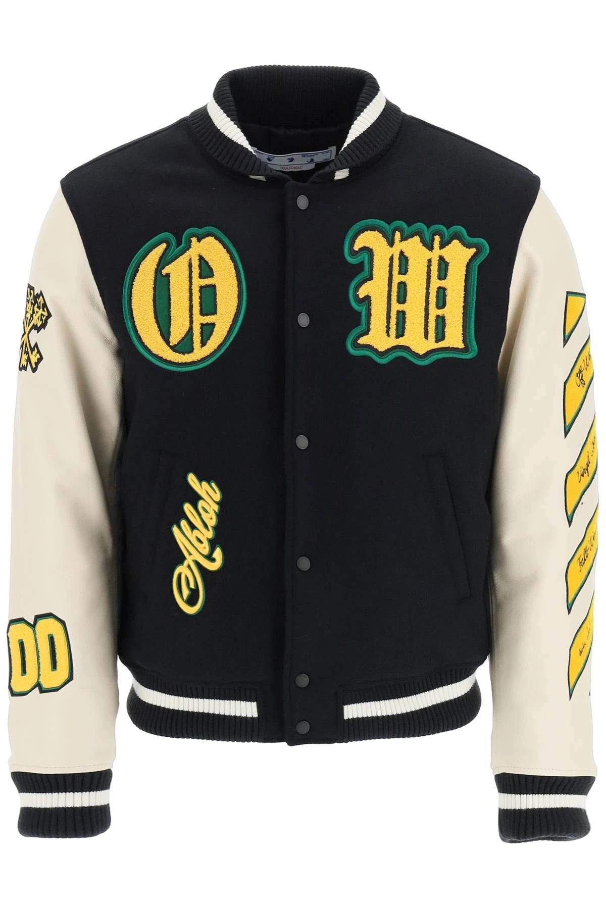 Off-White Jacket in Black & Beige Size US M / EU 48-50 / 2 - 1 Preview