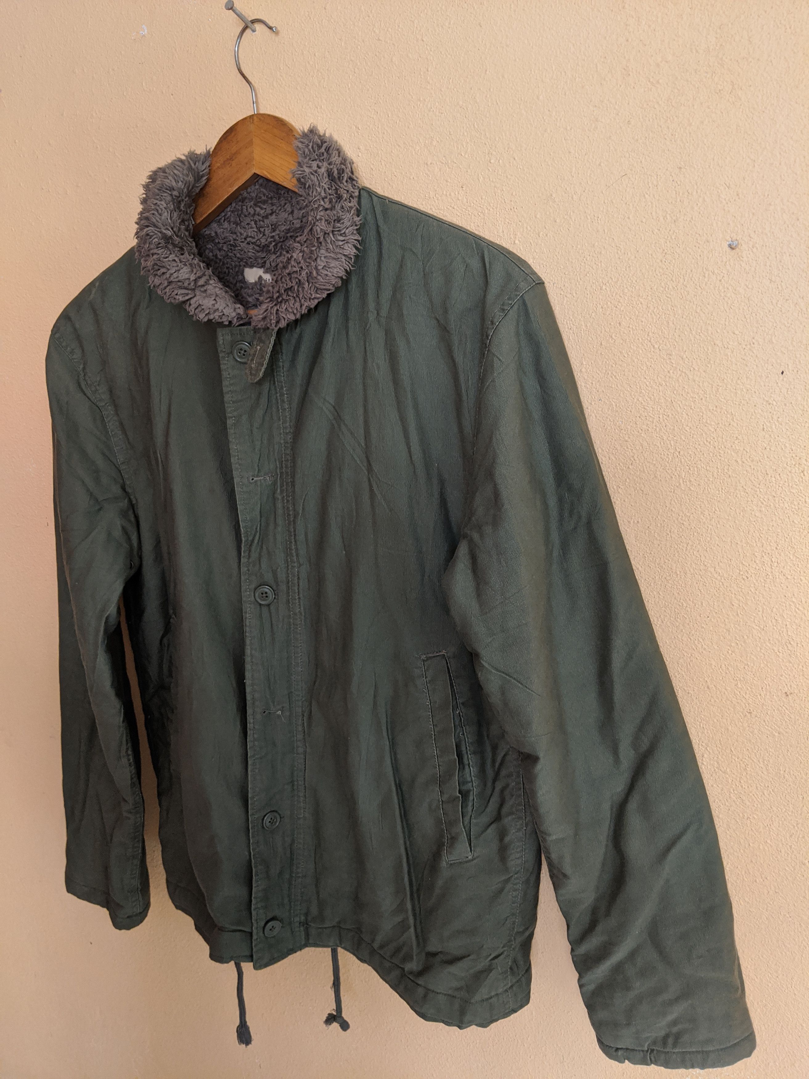 Global Work × Japanese Brand GLOBAL WORK SHERPA JACKET Size US S / EU 44-46 / 1 - 4 Thumbnail