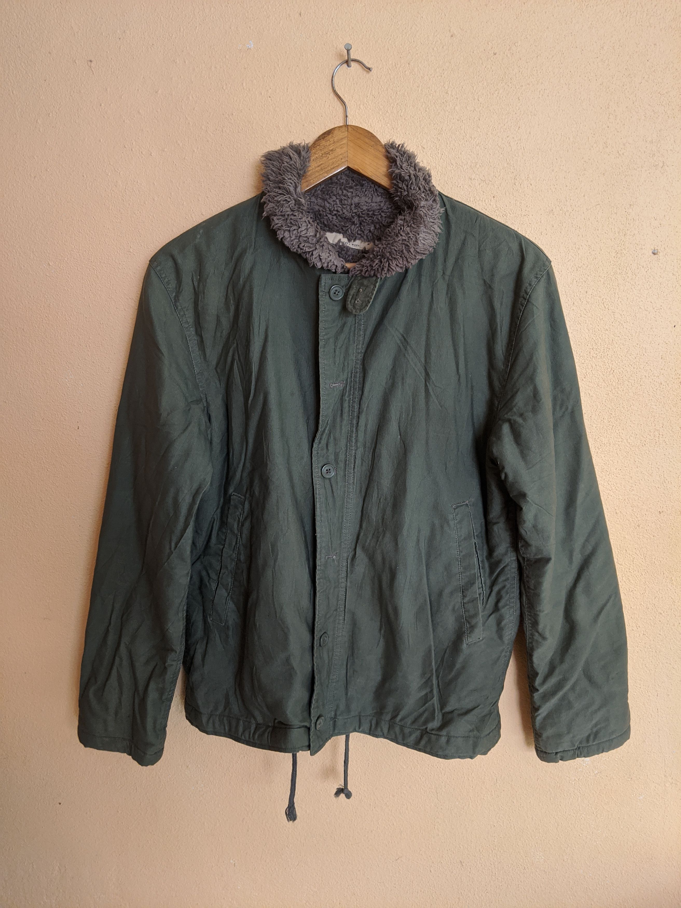 Global Work × Japanese Brand GLOBAL WORK SHERPA JACKET Size US S / EU 44-46 / 1 - 1 Thumbnail