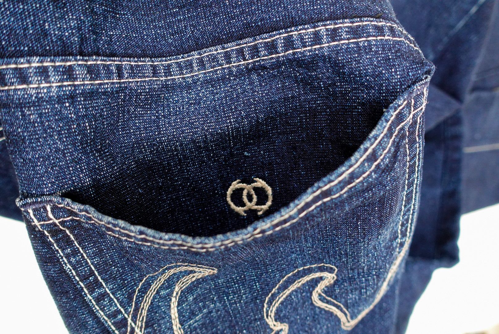 Edwin × Japanese Brand × Tornado Mart Japanese Denim Edwin Jeanism Asymetric Size US 33 - 4 Thumbnail