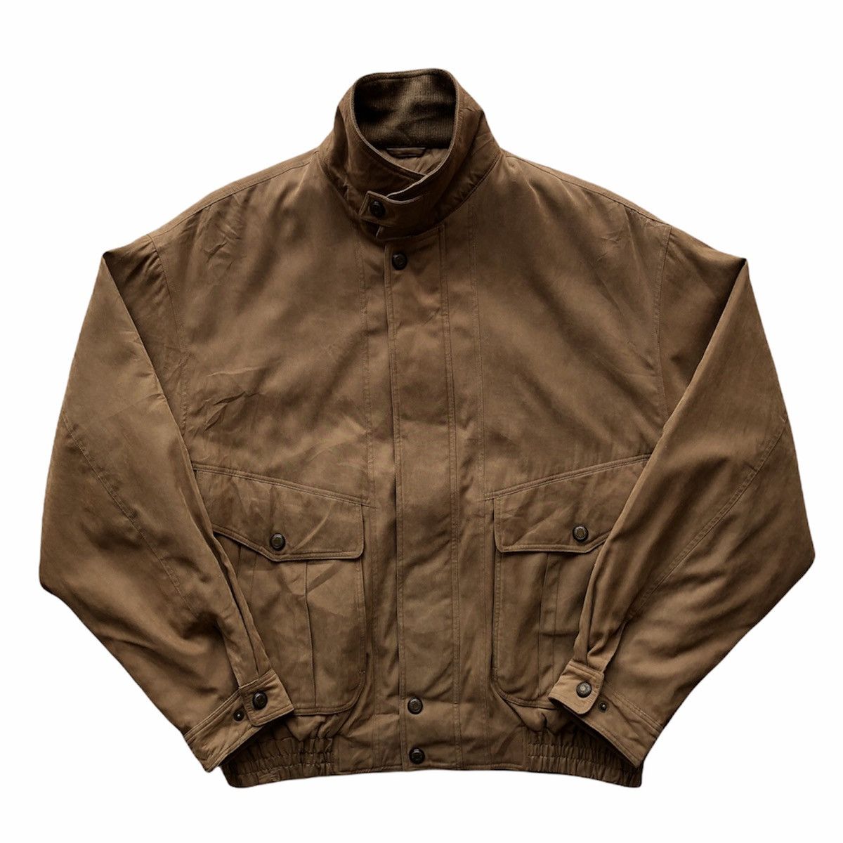 Vintage 80's Casual Work Zipper Jacket by G.Selina