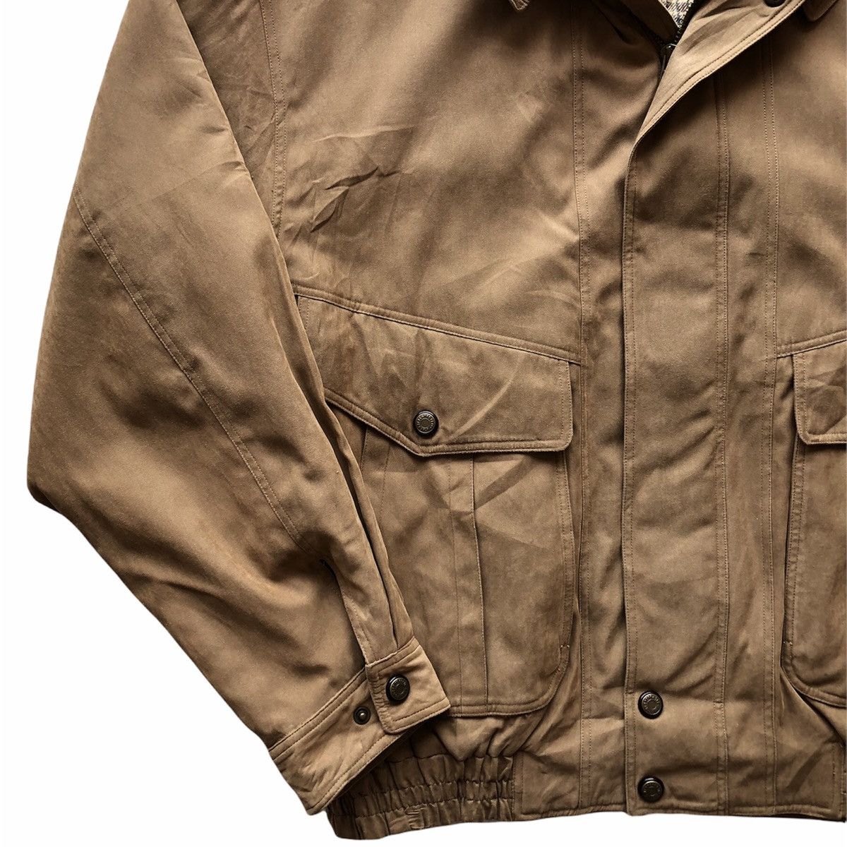 Japanese Brand Vintage 80's Casual Work Zipper Jacket by G.Selina Size US L / EU 52-54 / 3 - 4 Thumbnail