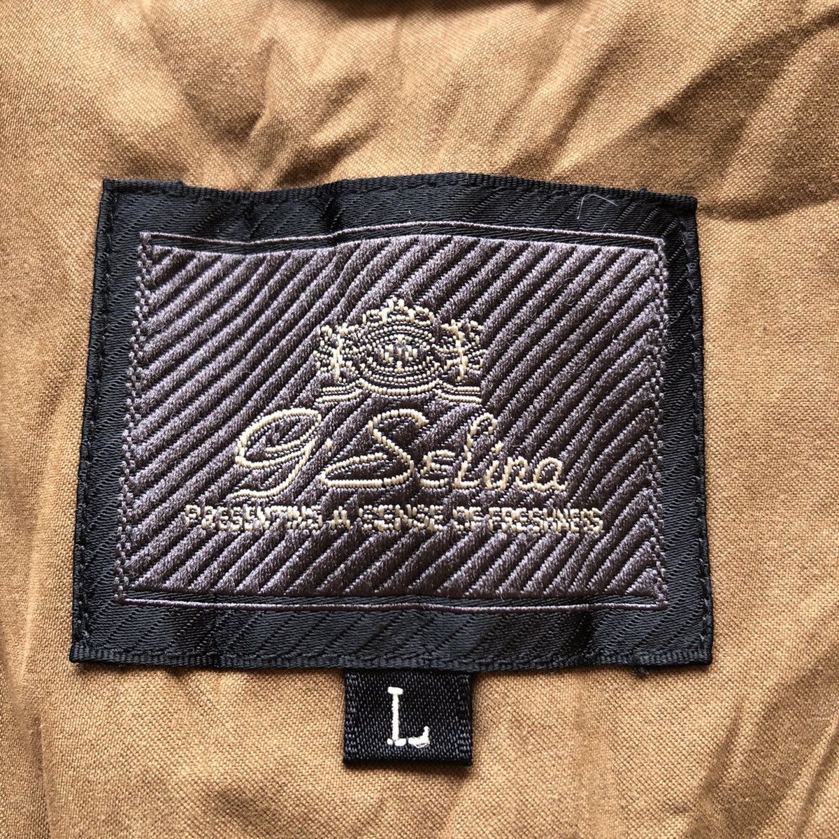 Japanese Brand Vintage 80's Casual Work Zipper Jacket by G.Selina Size US L / EU 52-54 / 3 - 11 Thumbnail