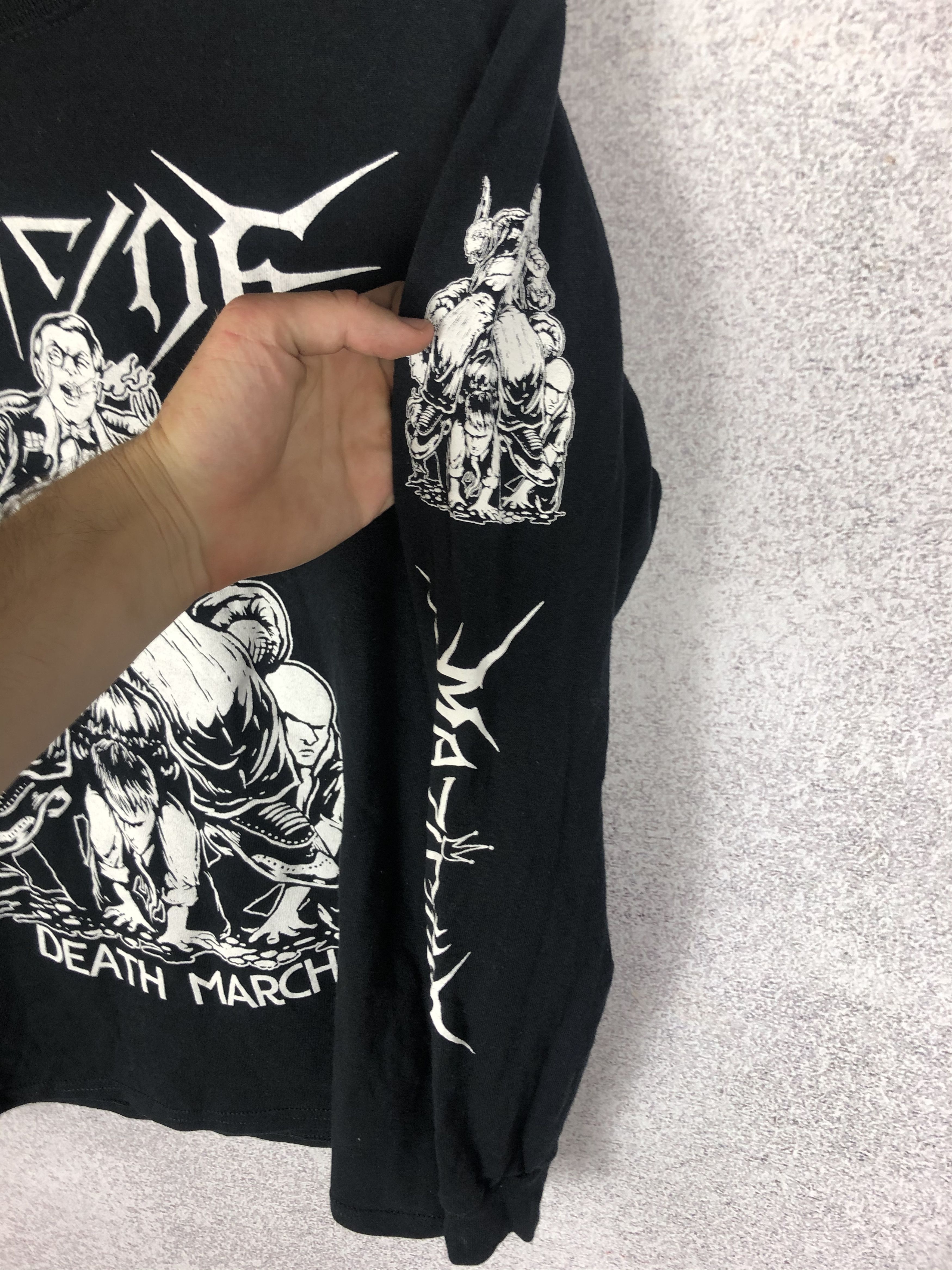 Band Tees Vintage Death March Rock Band Tee Japanese Metal T-Shirt Size US S / EU 44-46 / 1 - 5 Thumbnail