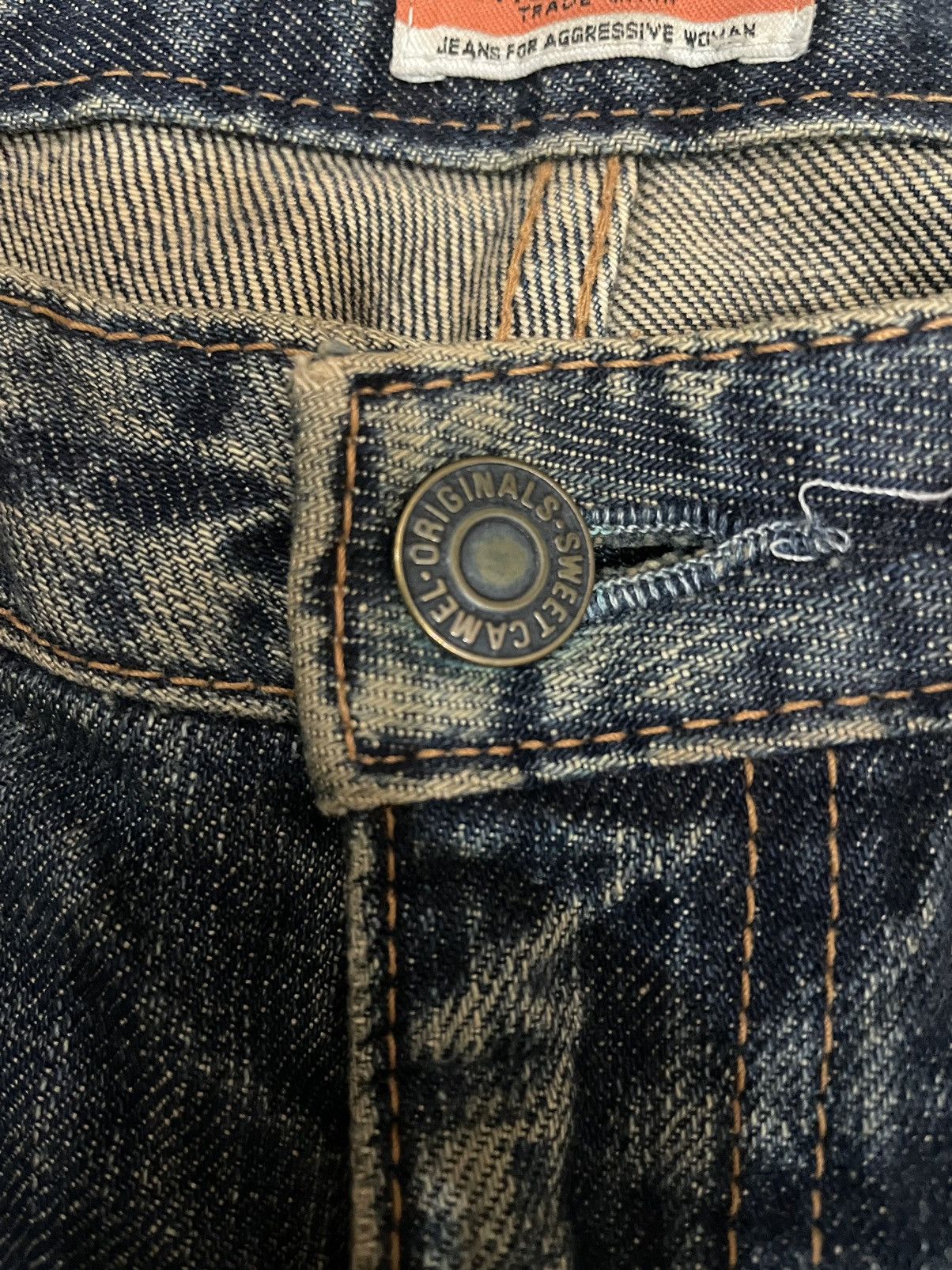 Camel × Japanese Brand Sweet Camel Slim Fit Denim Size US 28 / EU 44 - 8 Thumbnail