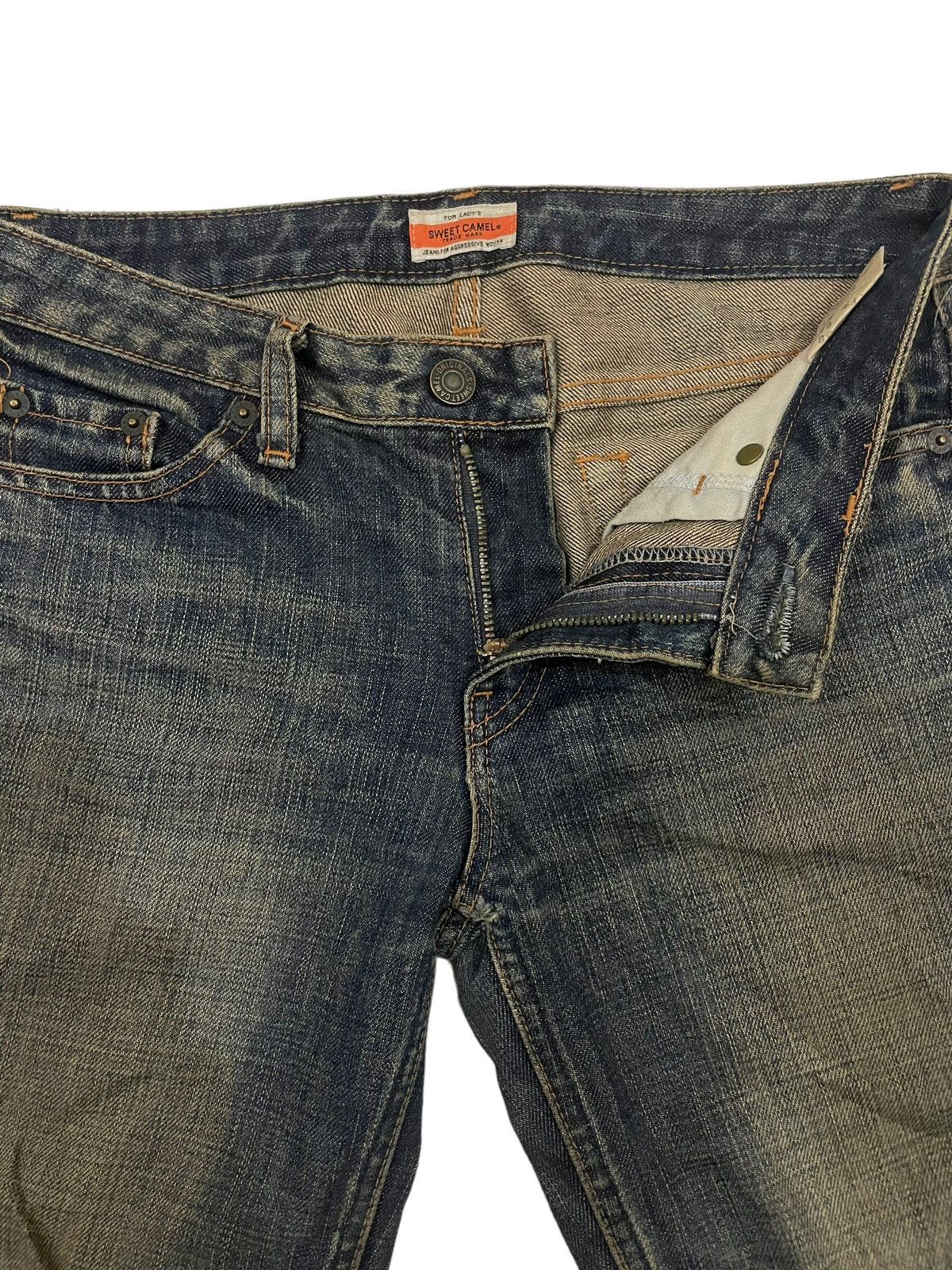 Camel × Japanese Brand Sweet Camel Slim Fit Denim Size US 28 / EU 44 - 10 Thumbnail