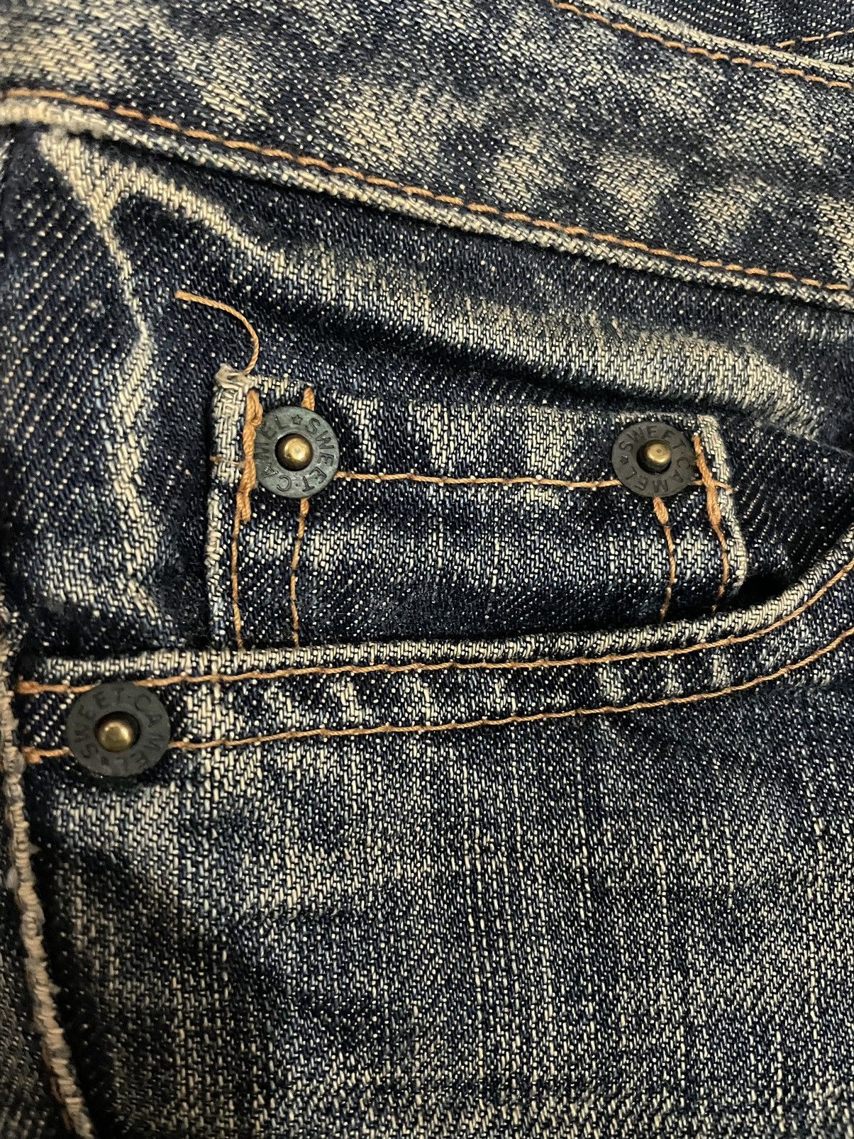 Camel × Japanese Brand Sweet Camel Slim Fit Denim Size US 28 / EU 44 - 9 Thumbnail