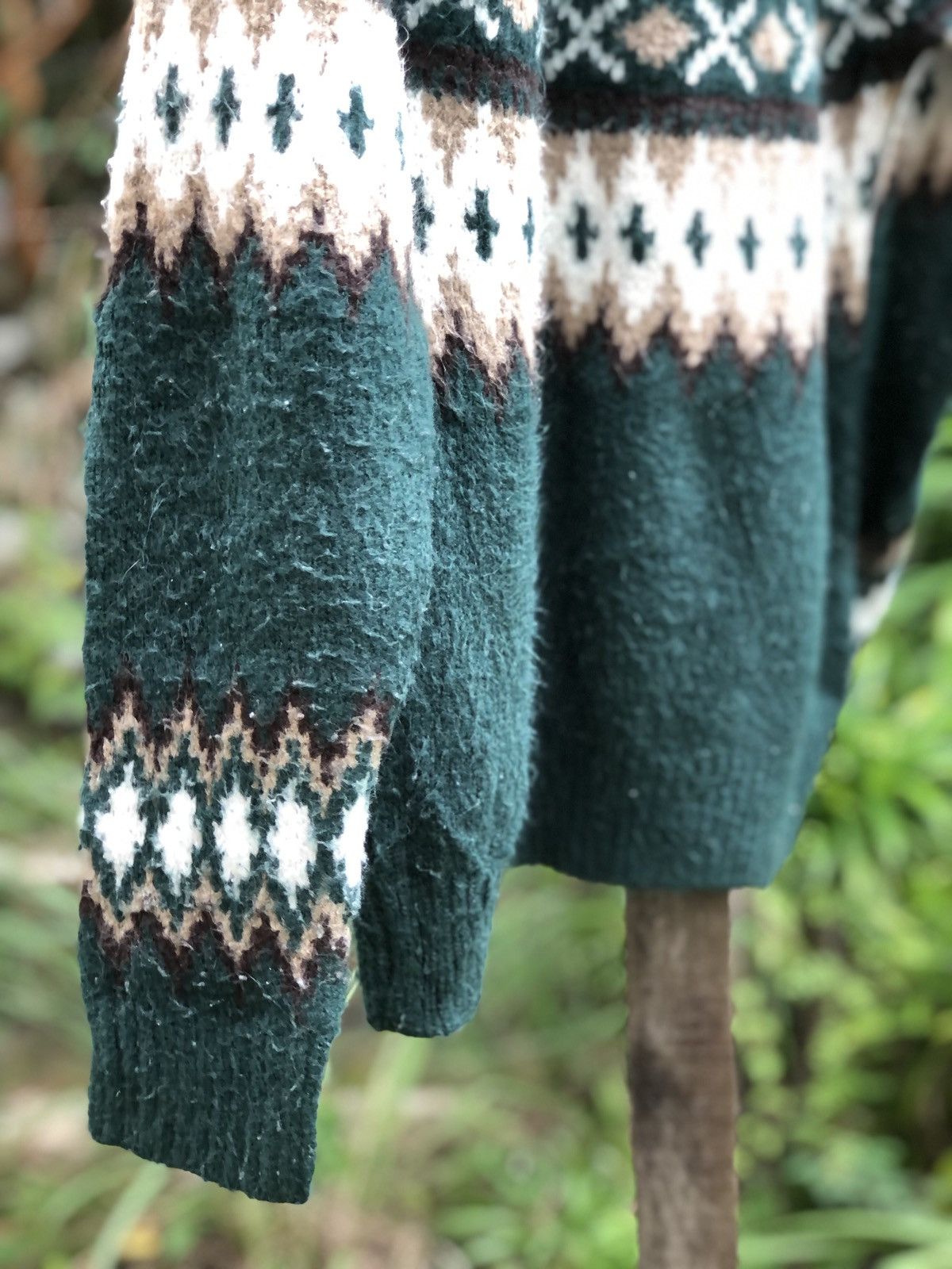 Aran Isles Knitwear Vintage Knit Sweater Navajo Native art by Niko and Size US M / EU 48-50 / 2 - 6 Thumbnail