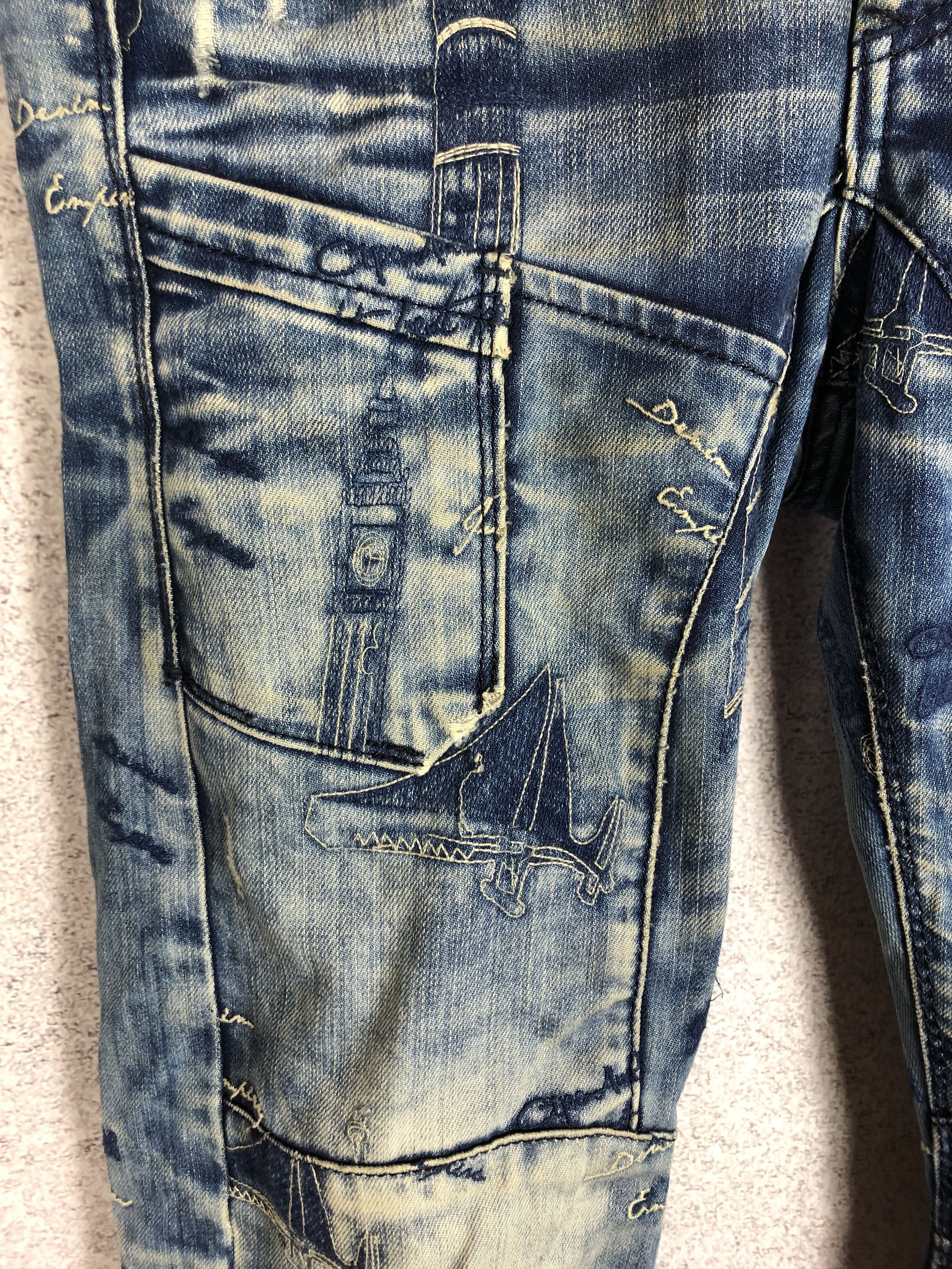 Vintage Vintage Cipo&Baxx Rap Style Jeans Y2K Size US 29 - 8 Thumbnail